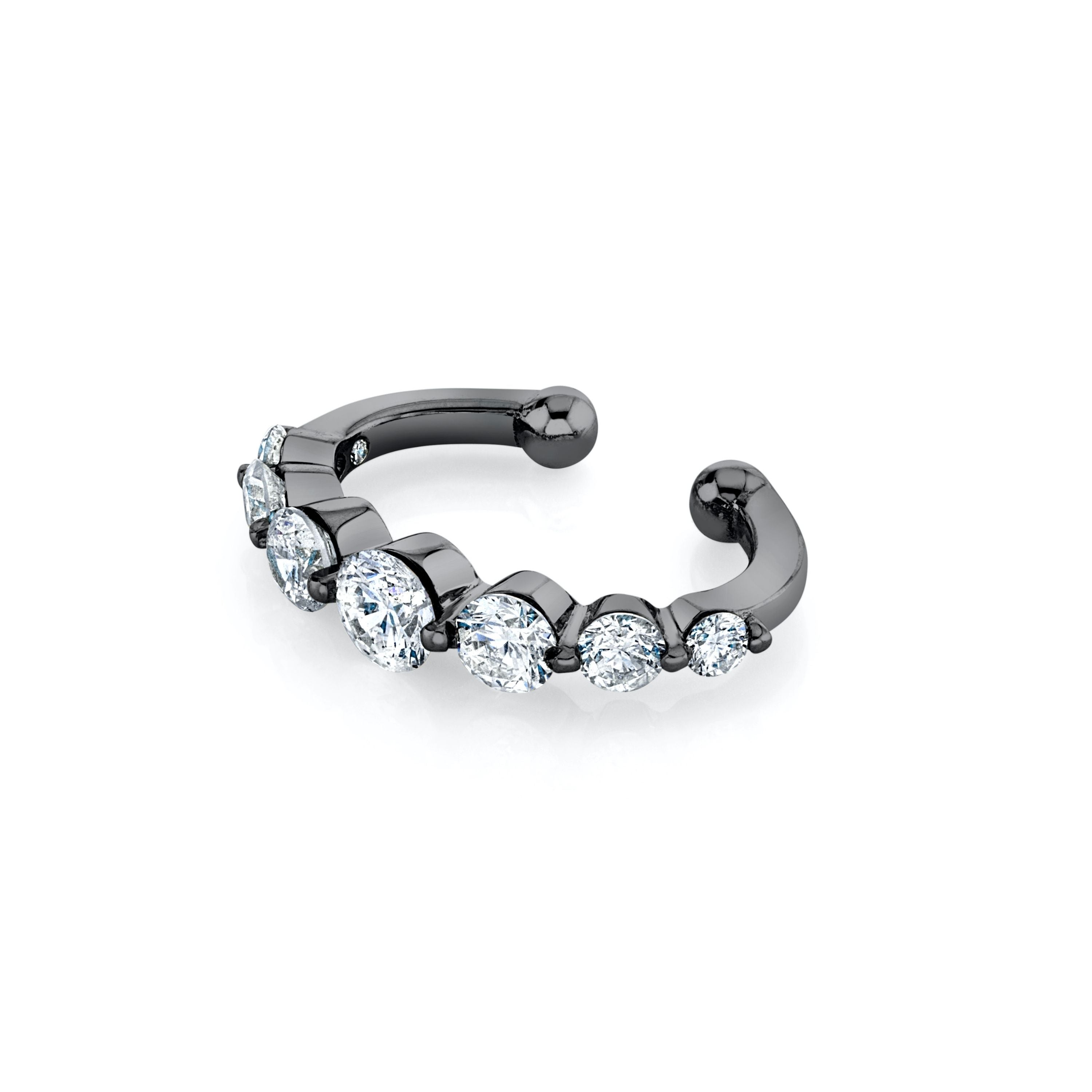 READY TO SHIP DIAMOND GRADUAL EAR CUFF