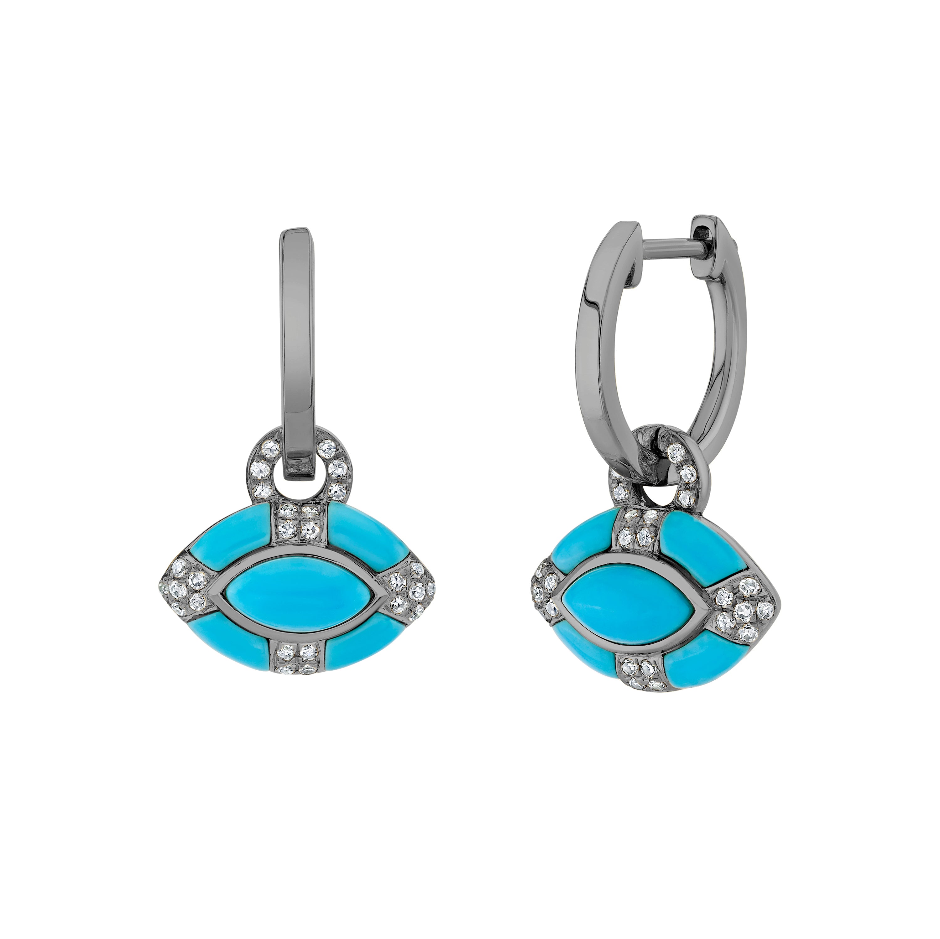 TURQUOISE & DIAMOND RIVIERA PETITE HUGGIES