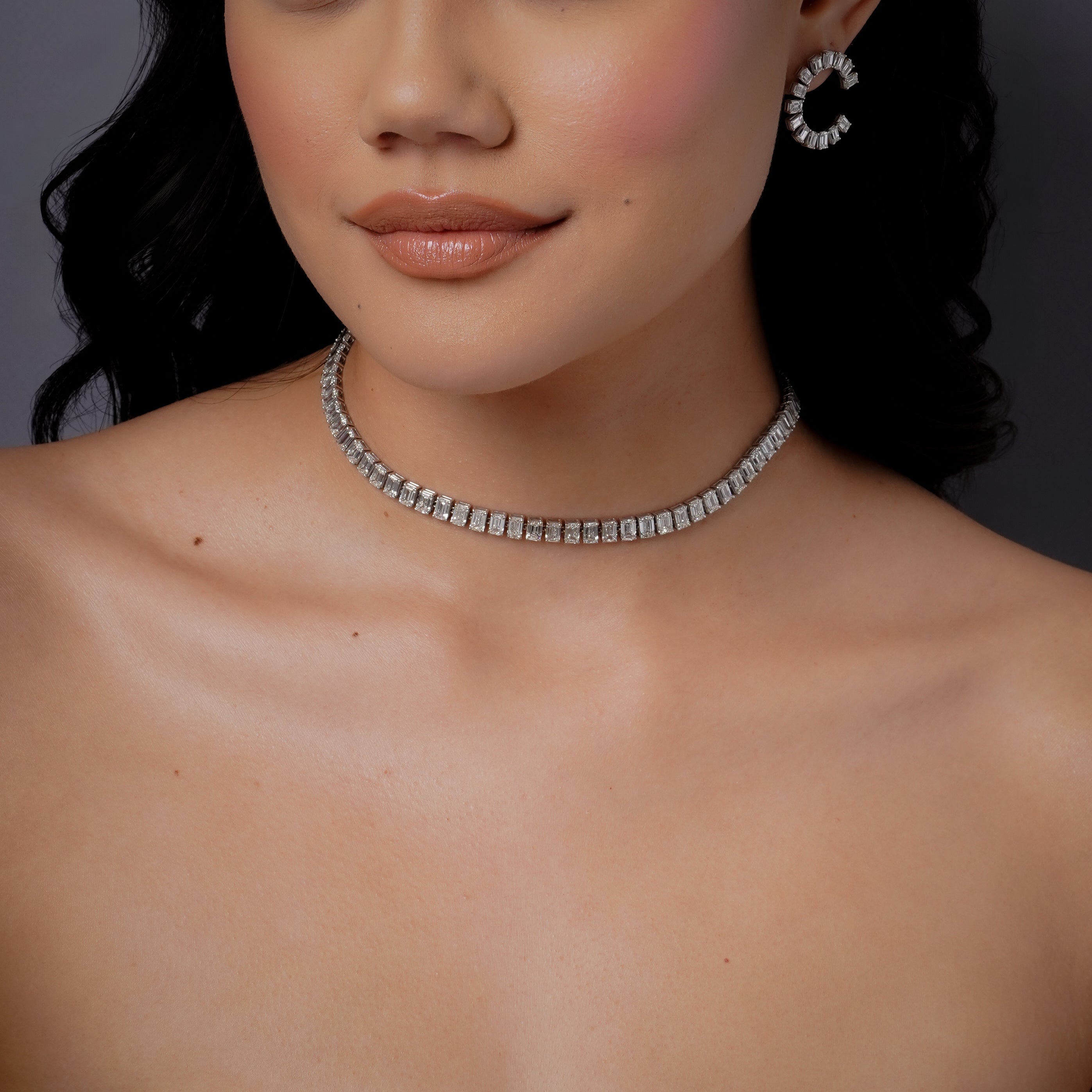 DIAMOND ETERNITY NECKLACE