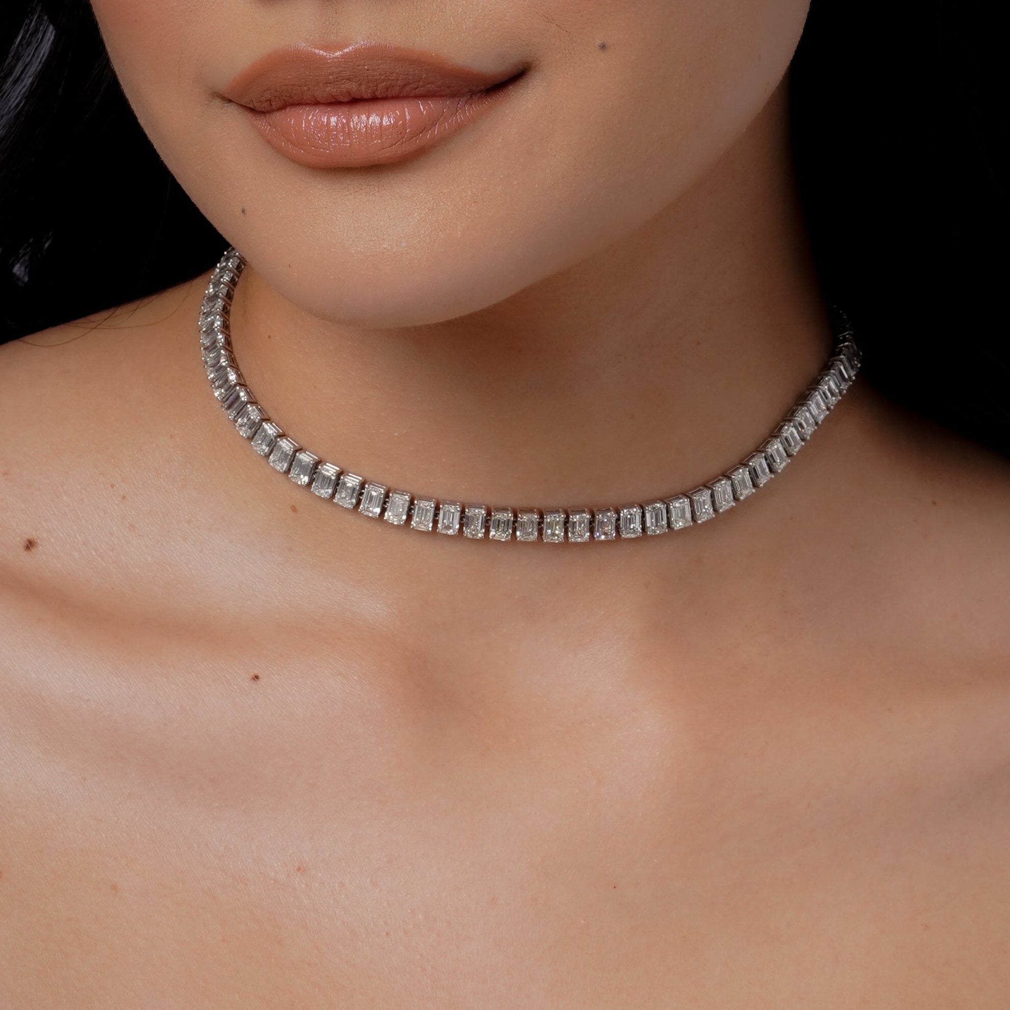 DIAMOND ETERNITY NECKLACE