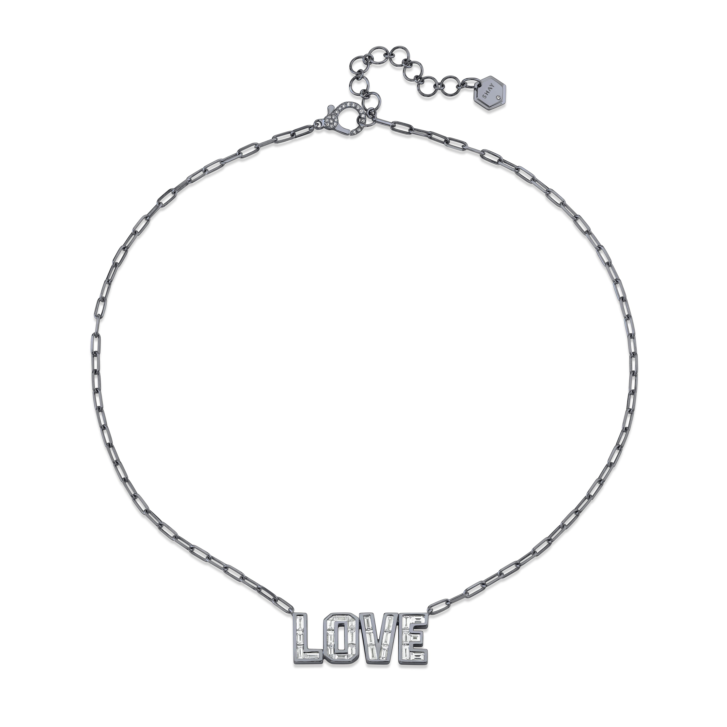 DIAMOND LOVE NECKLACE