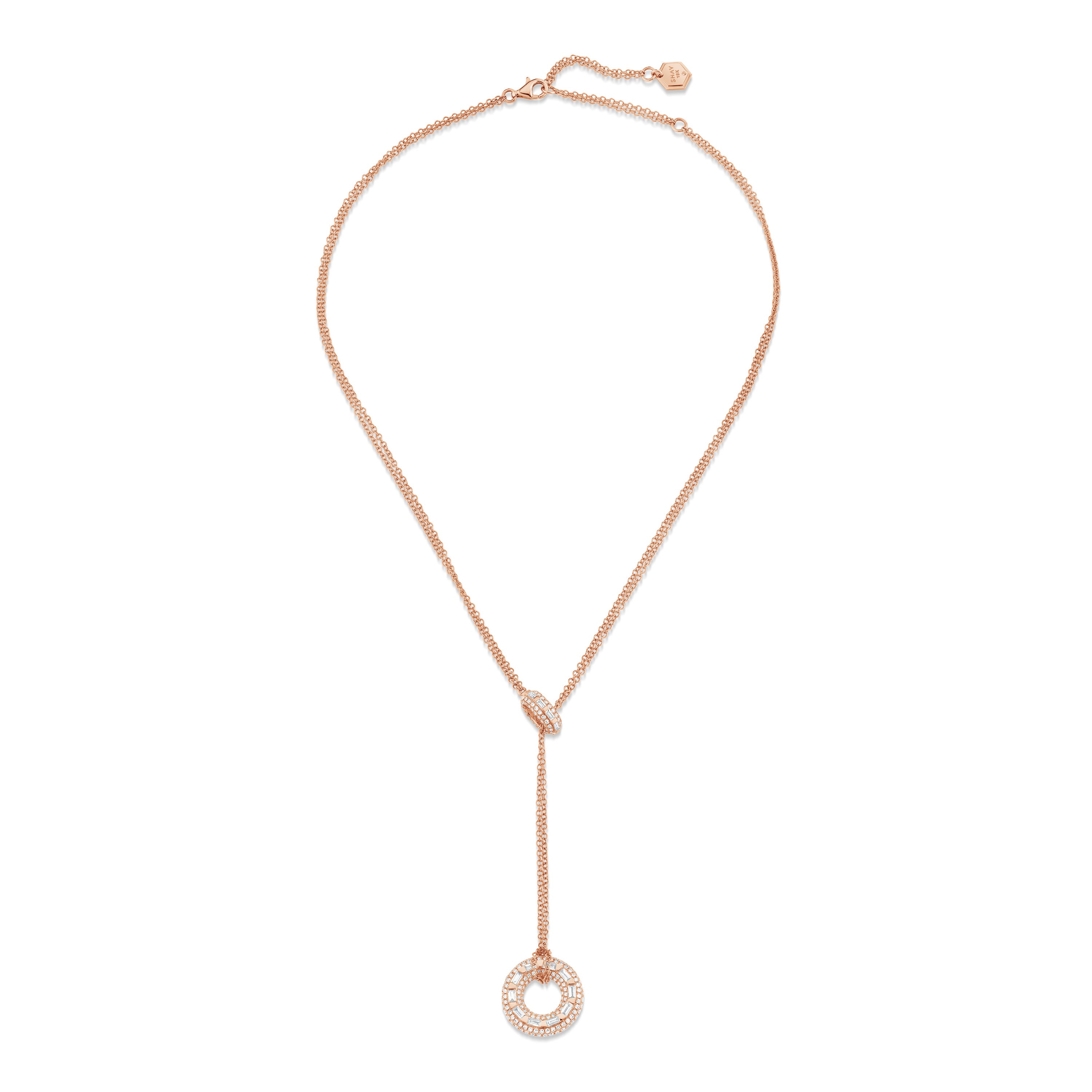 DIAMOND ORBIT LARIAT