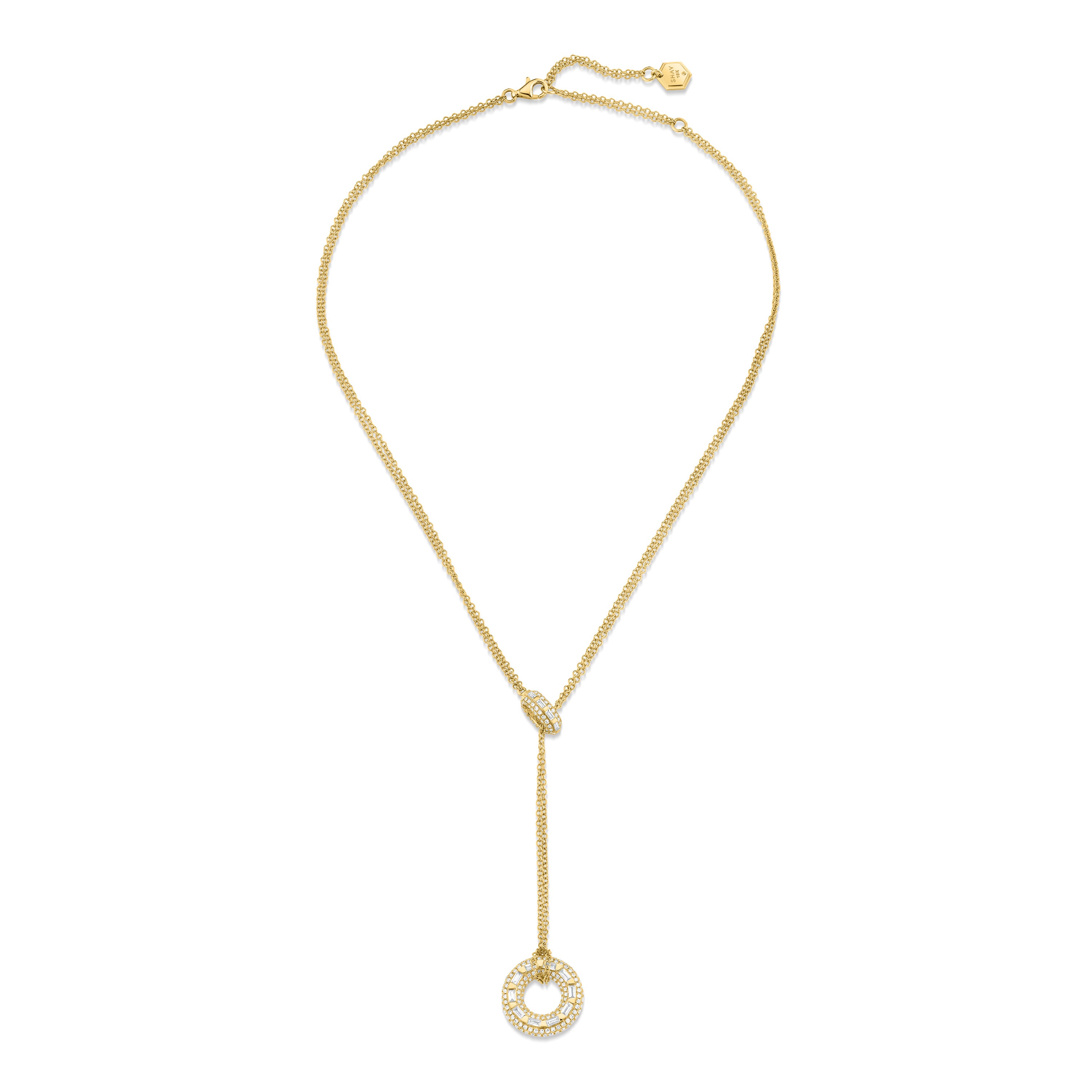 READY TO SHIP DIAMOND ORBIT LARIAT