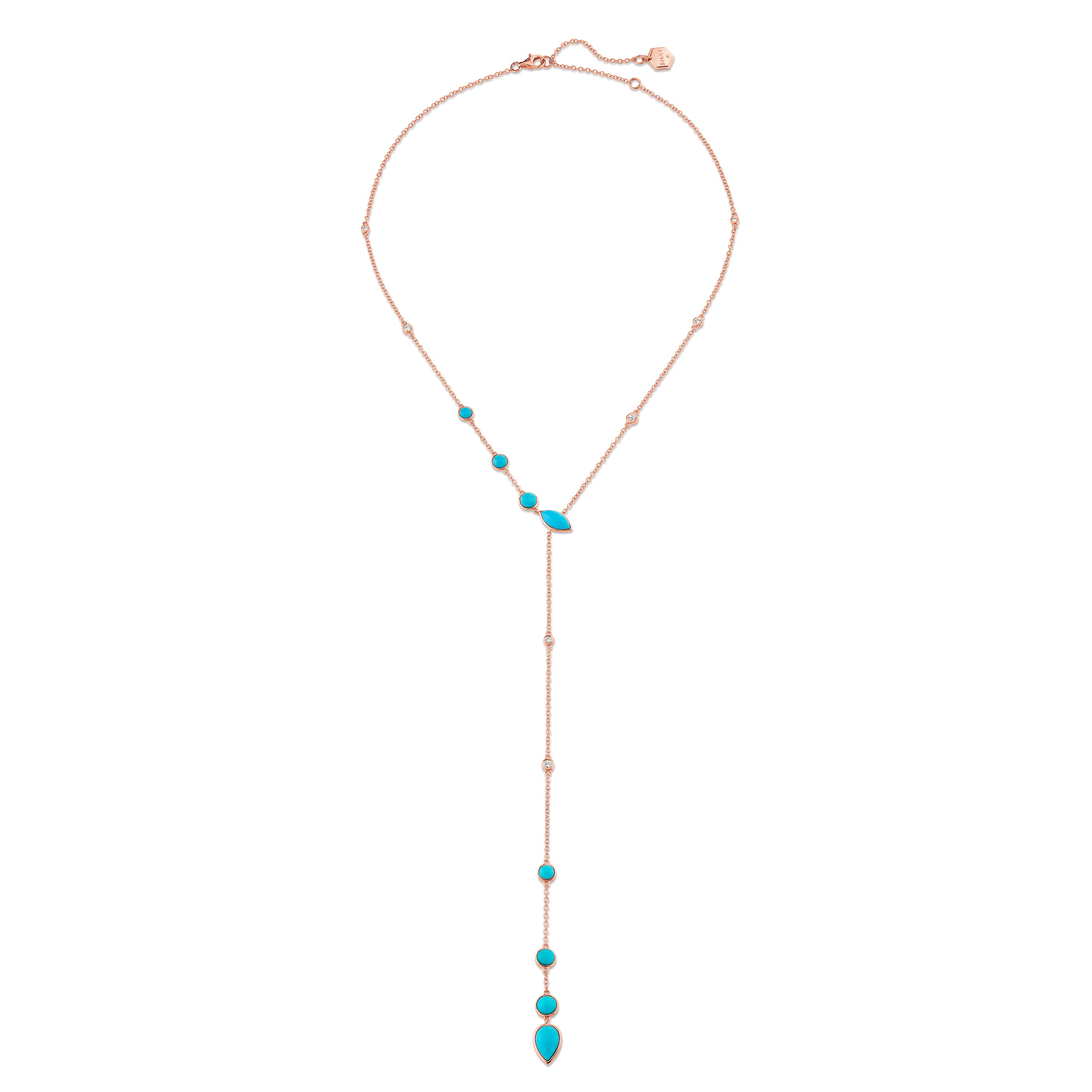 TURQUOISE RIVIERA Y NECKLACE