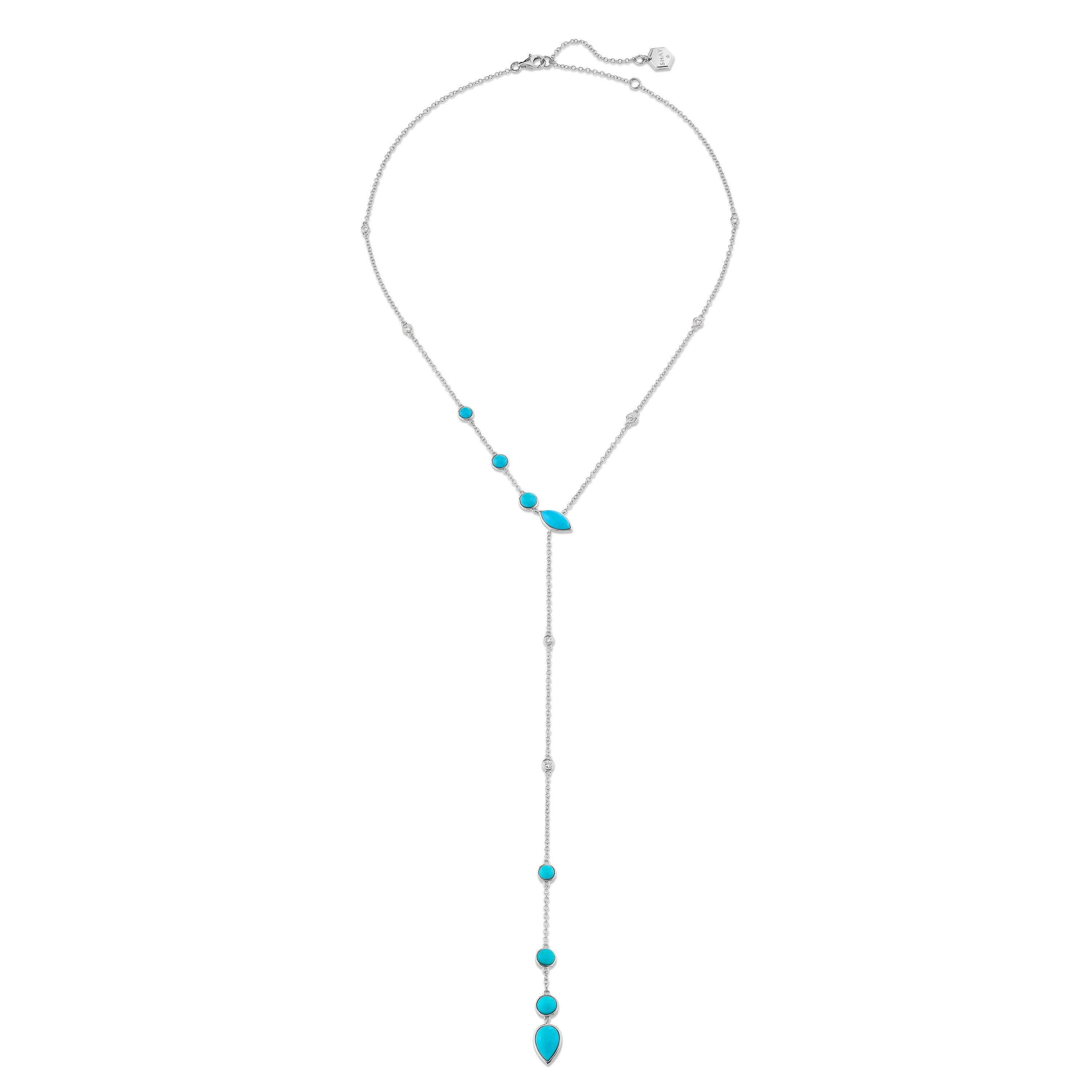 TURQUOISE RIVIERA Y NECKLACE
