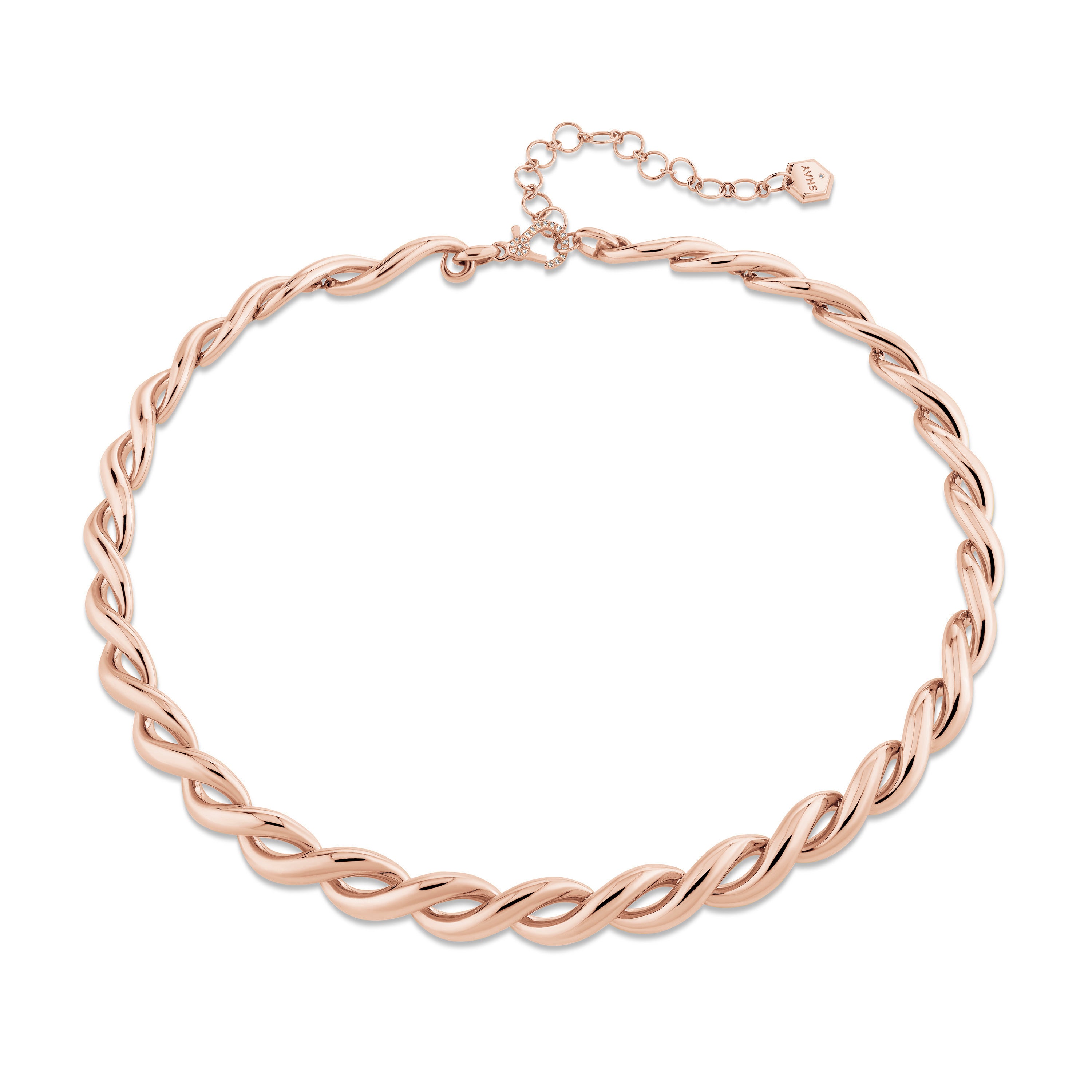 SCULPTED WAVE NECKLACE