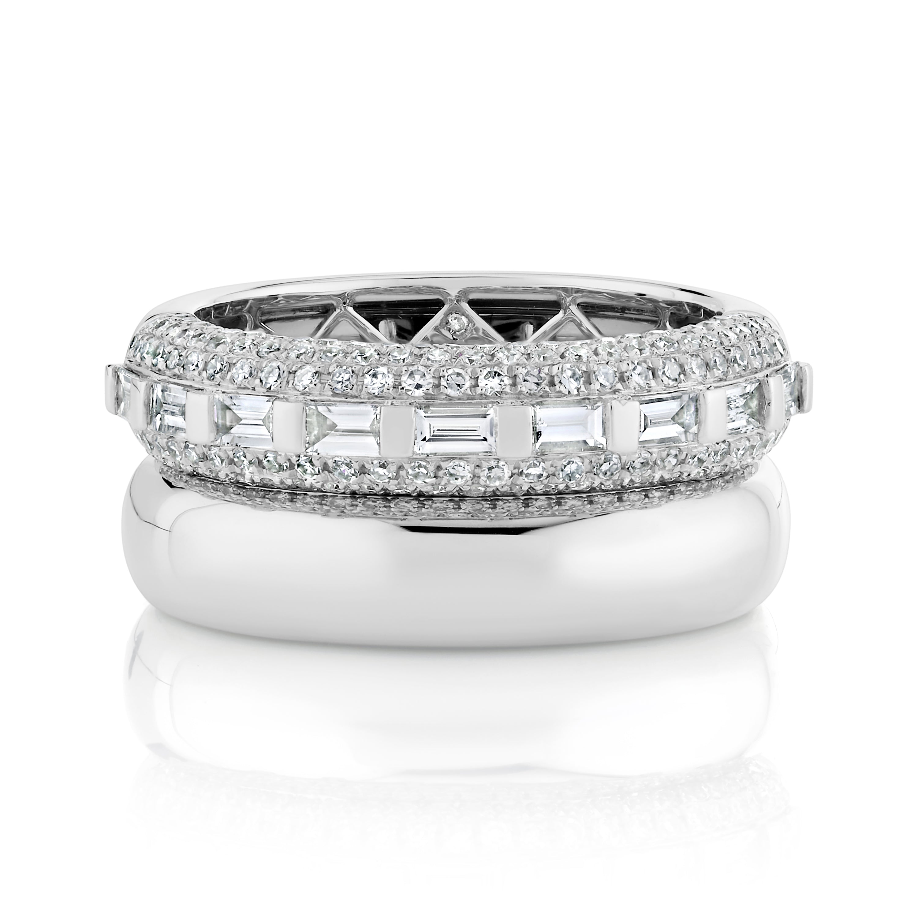 DIAMOND ORBIT DOUBLE BAND