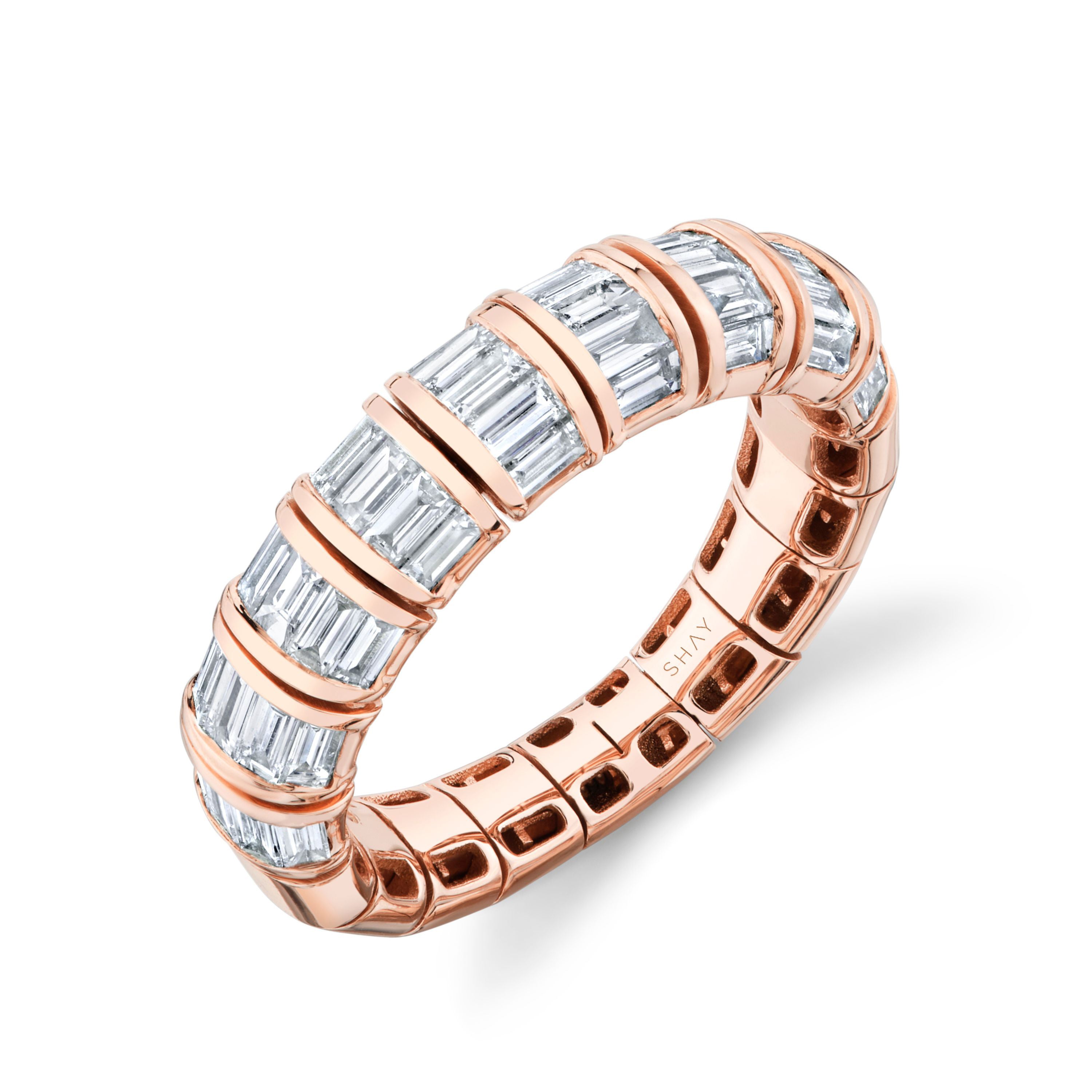 READY TO SHIP DIAMOND BAGUETTE RING PETITE