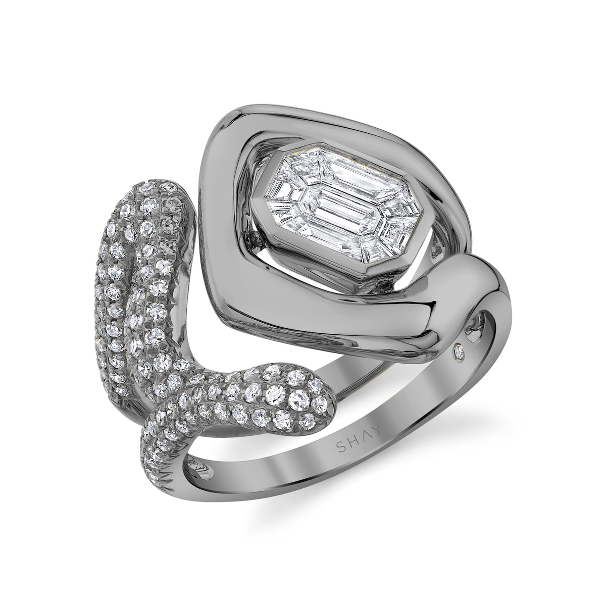 DIAMOND BEZEL ZAR RING