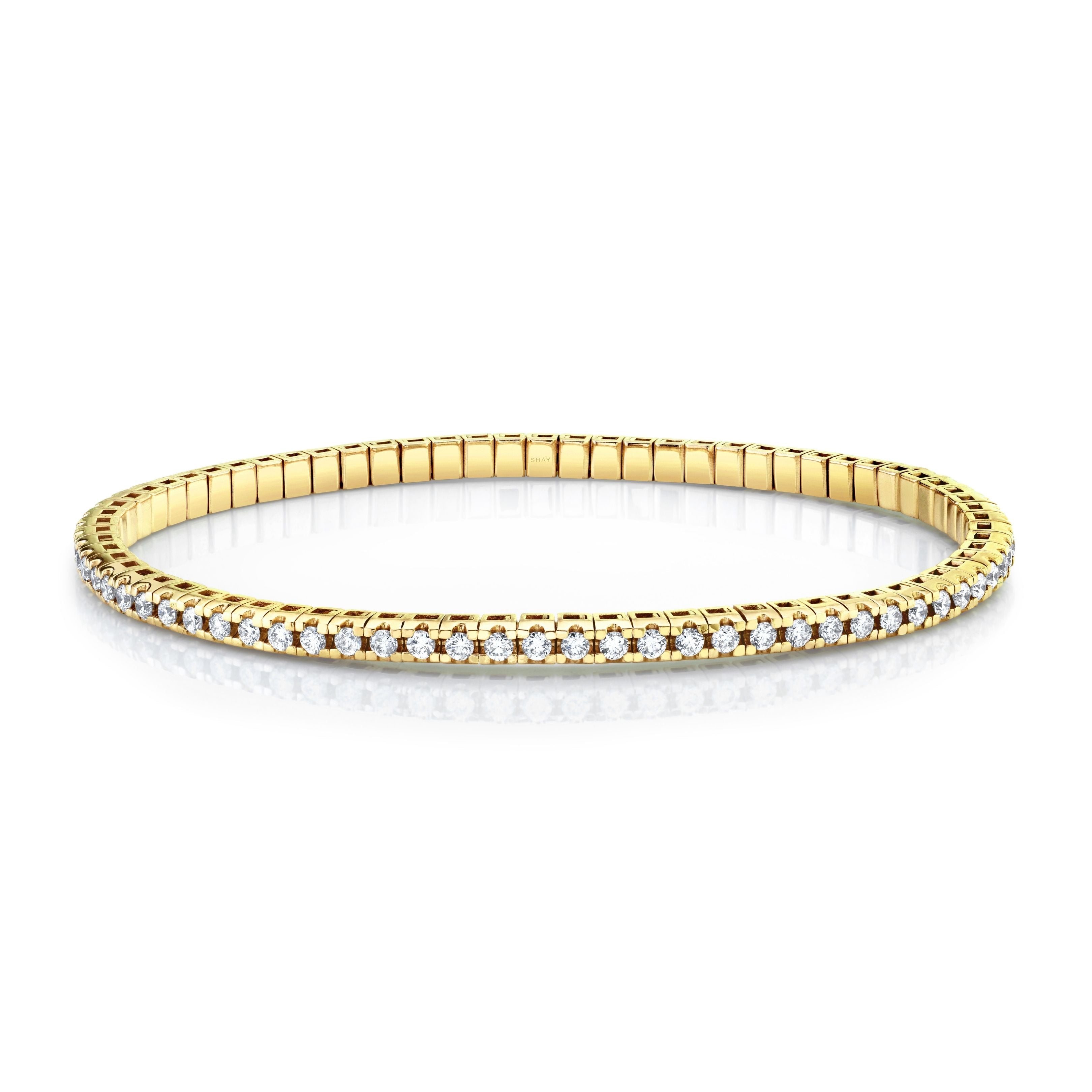 DIAMOND STRETCH TENNIS BRACELET