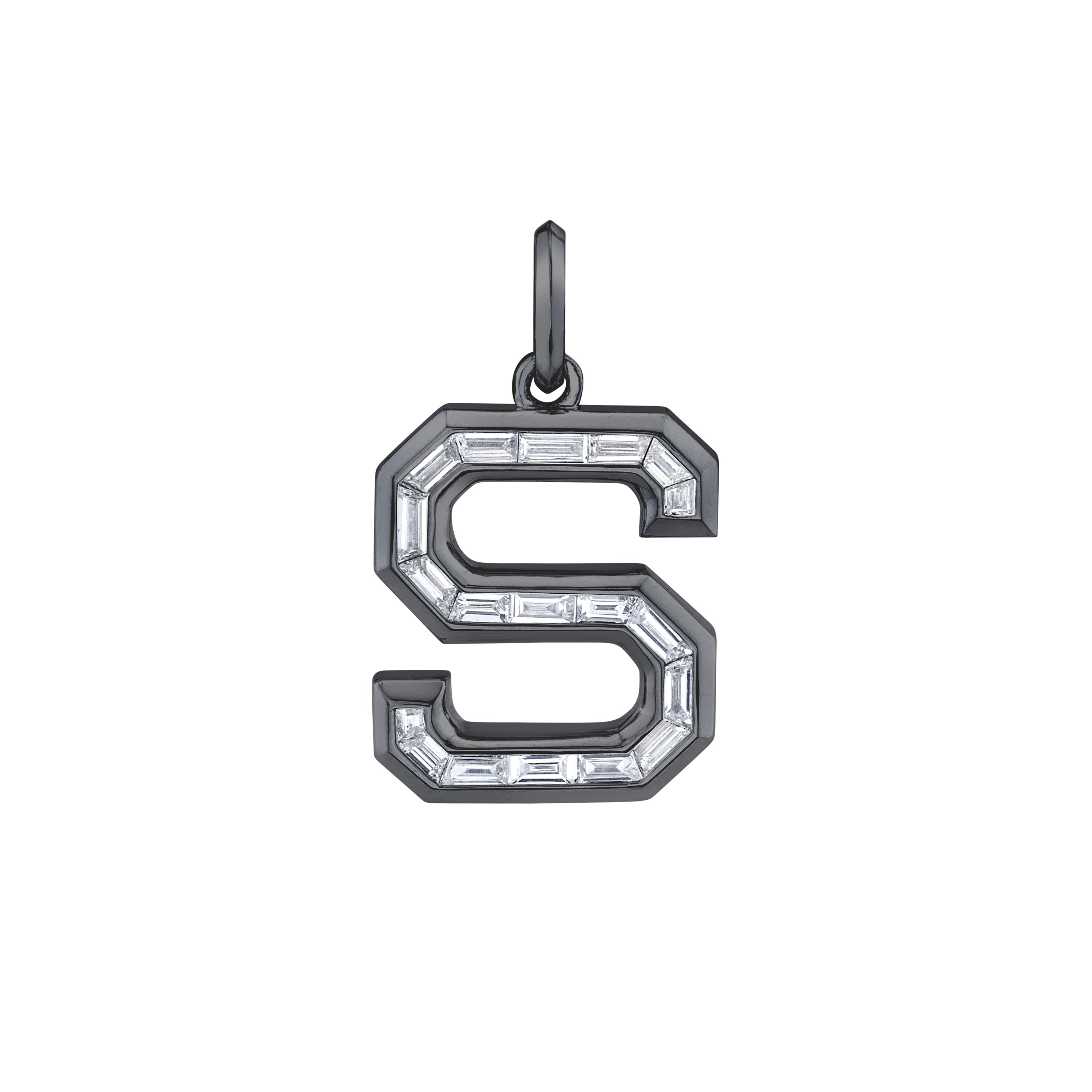 DIAMOND LETTER PENDANT