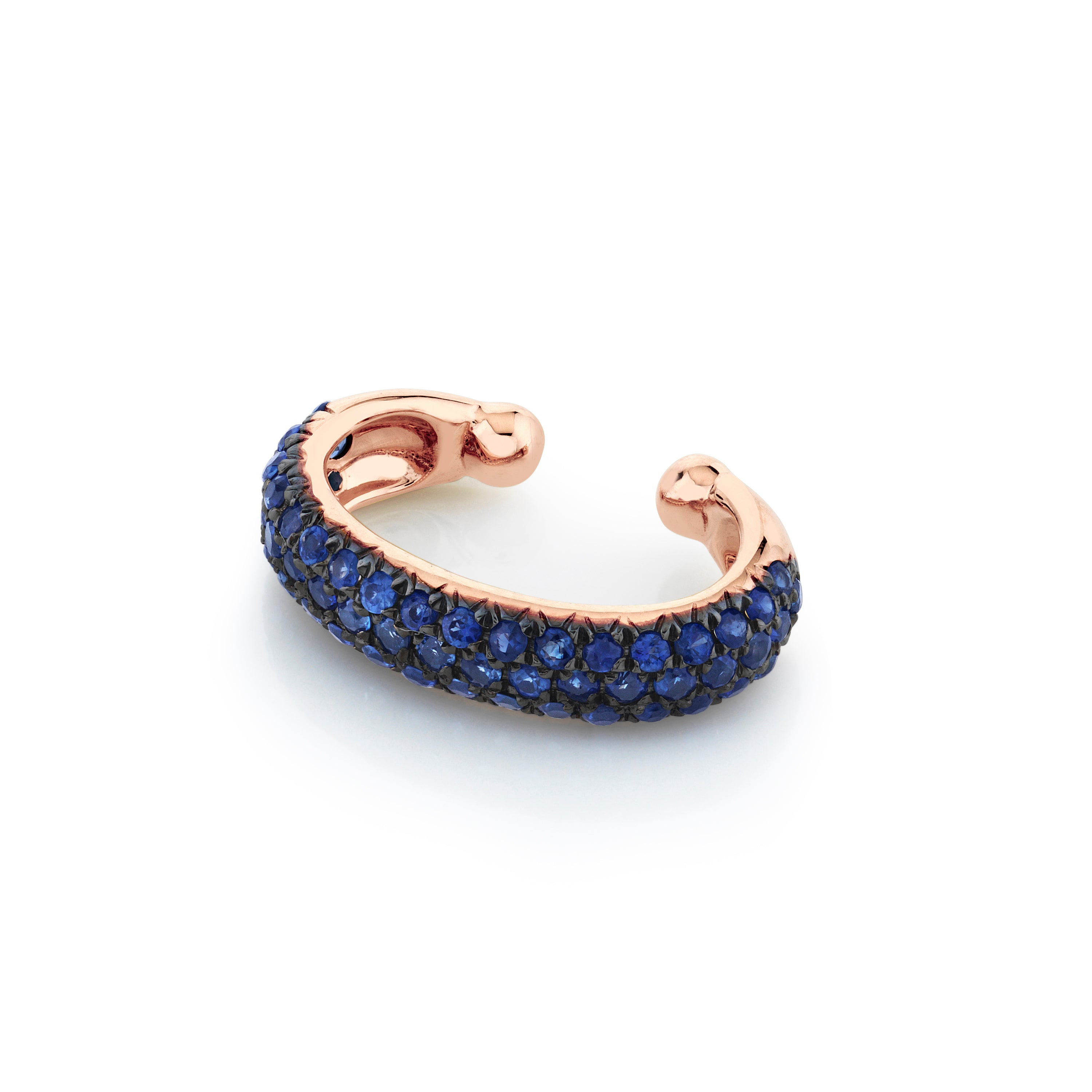 BLUE SAPPHIRE JUMBO EAR CUFF