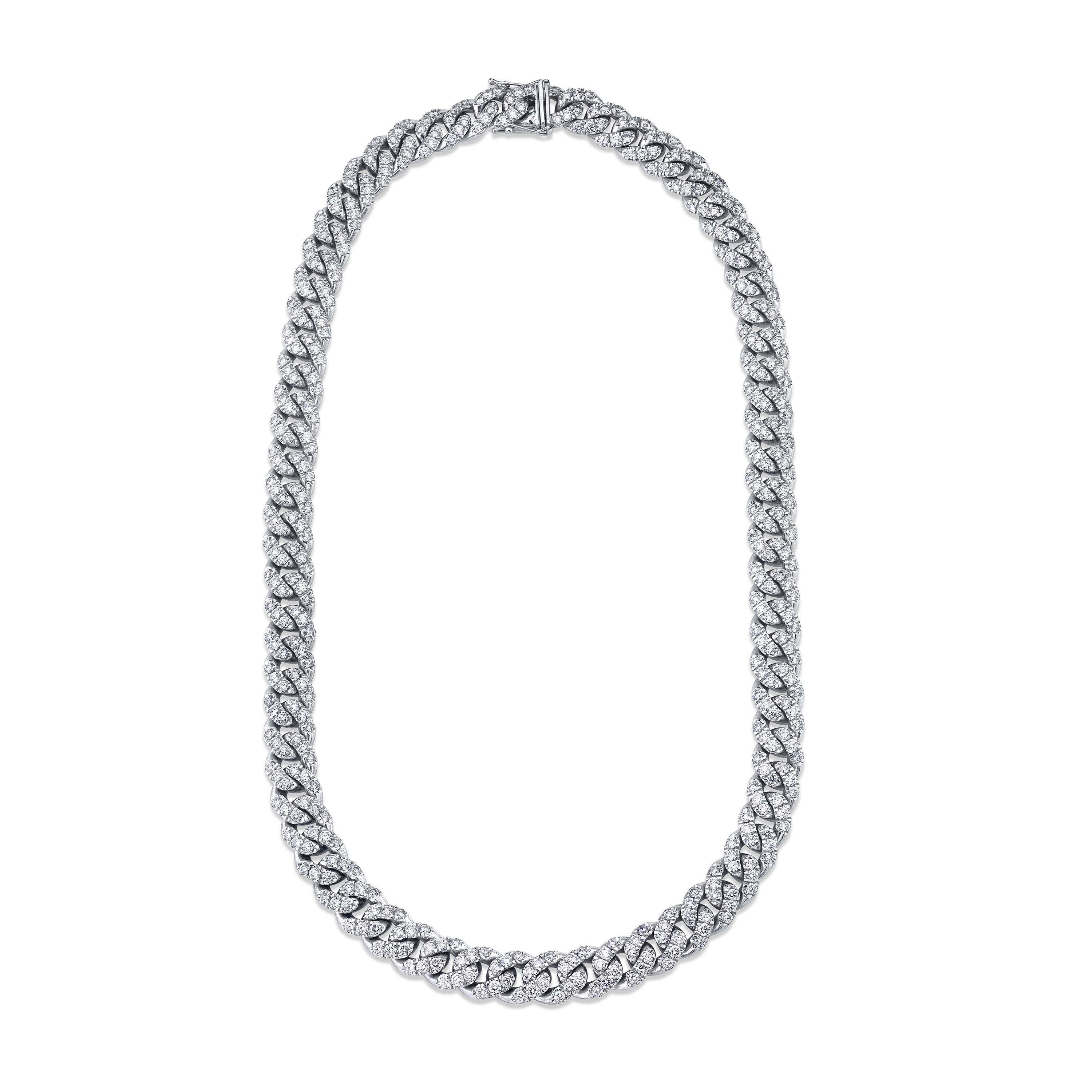 MEN'S DIAMOND MEGA LINK NECKLACE
