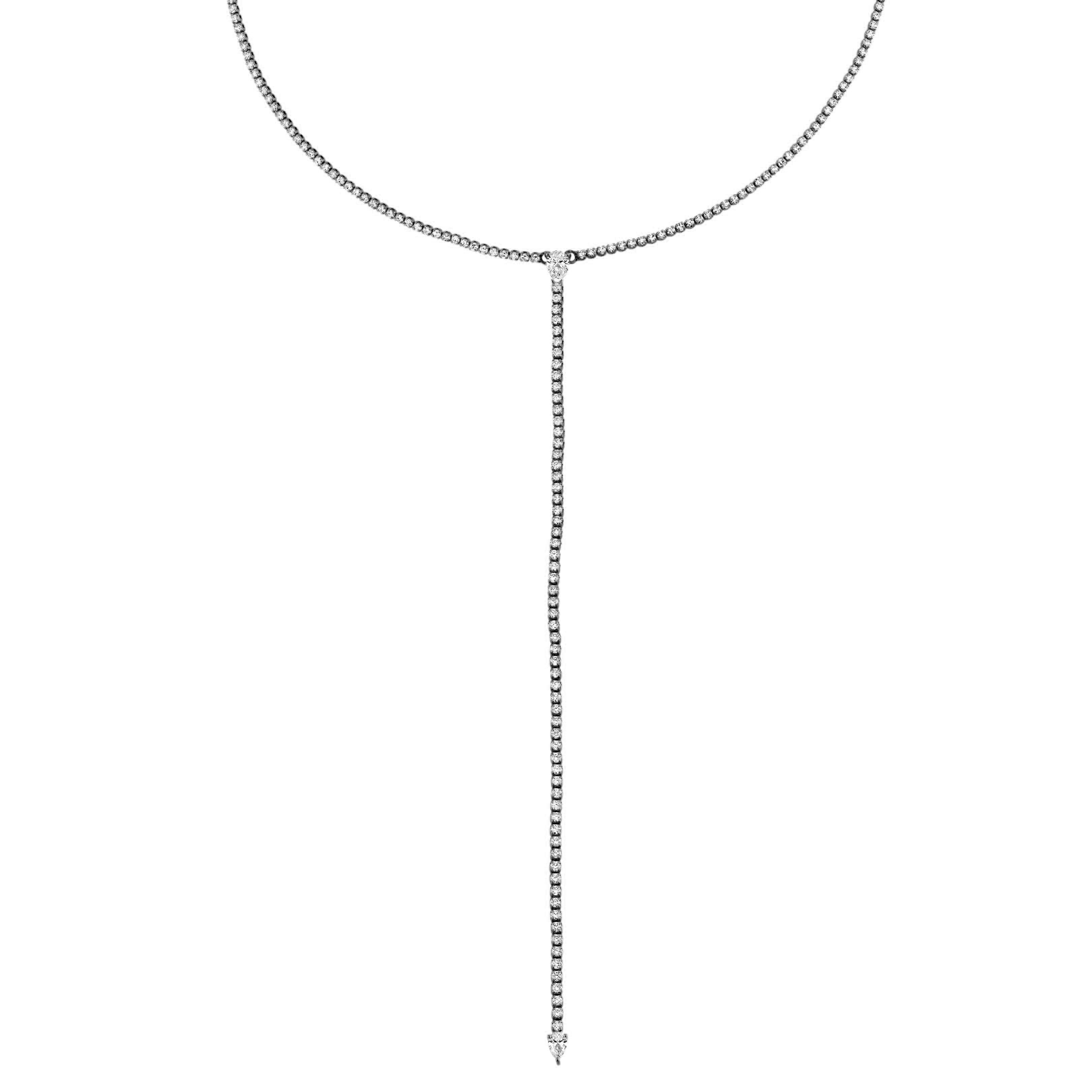 DIAMOND THREAD Y NECKLACE