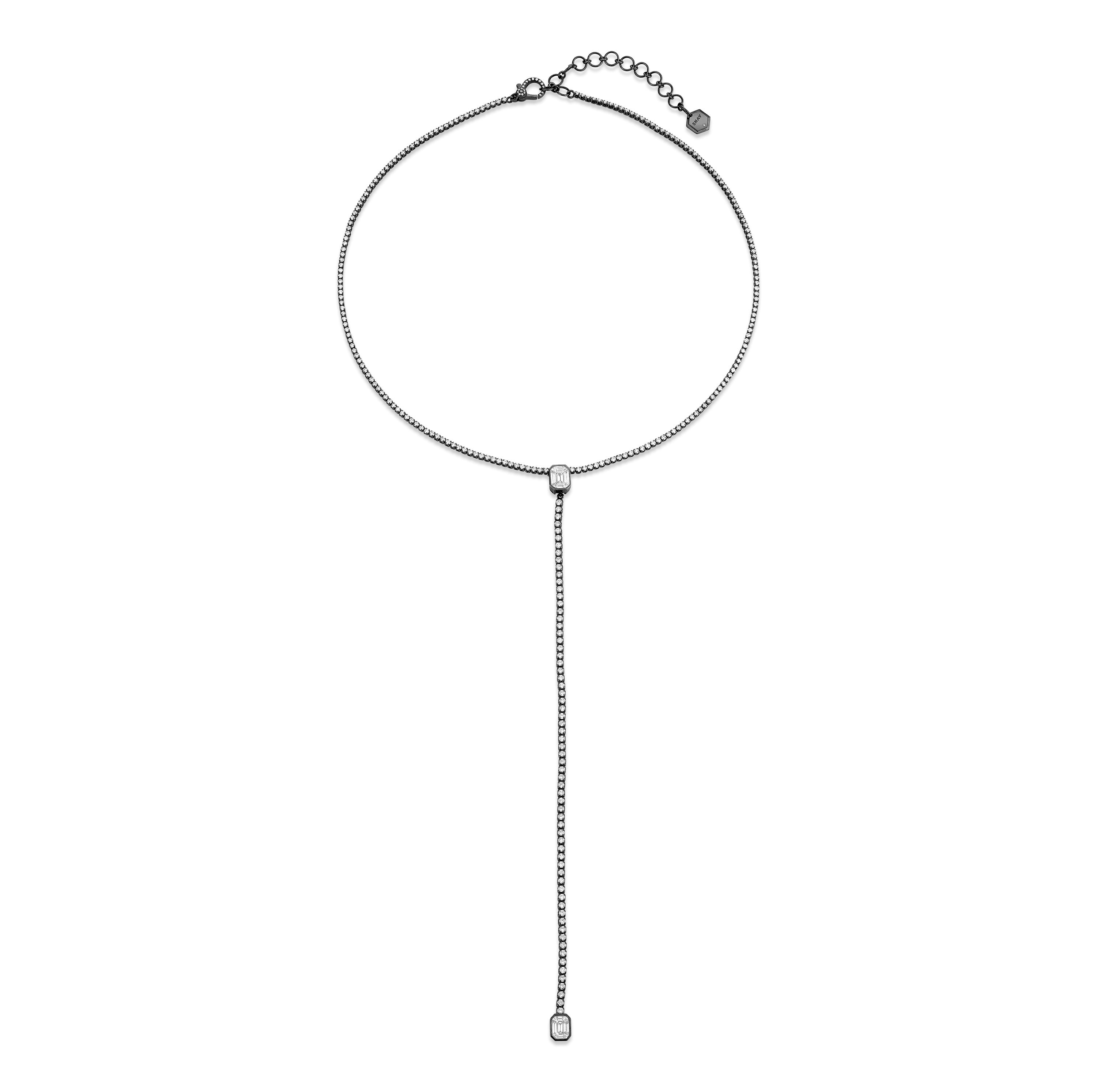 DIAMOND ILLUSION DROP NECKLACE