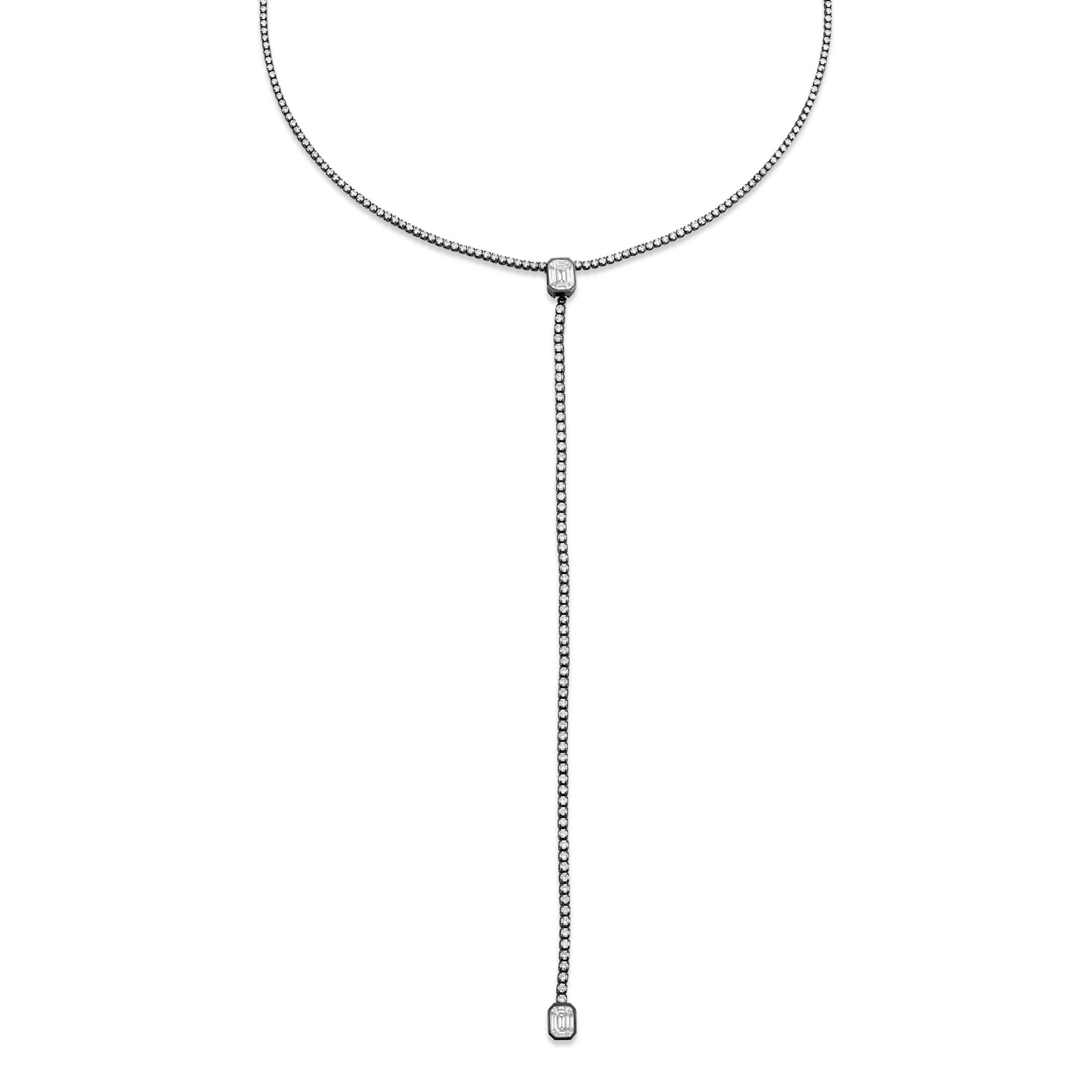 DIAMOND ILLUSION DROP NECKLACE