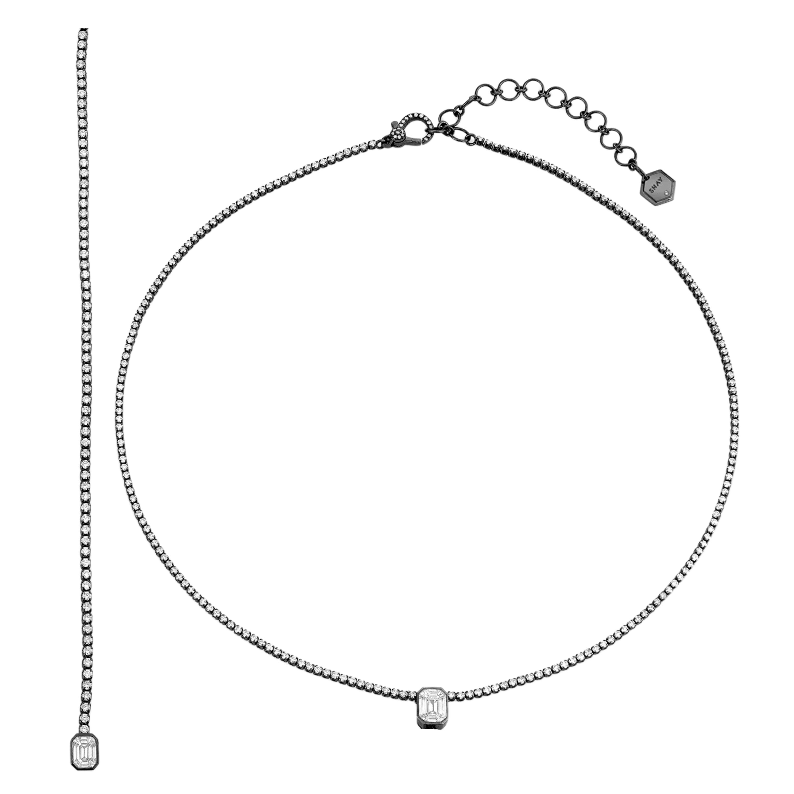 DIAMOND ILLUSION DROP NECKLACE