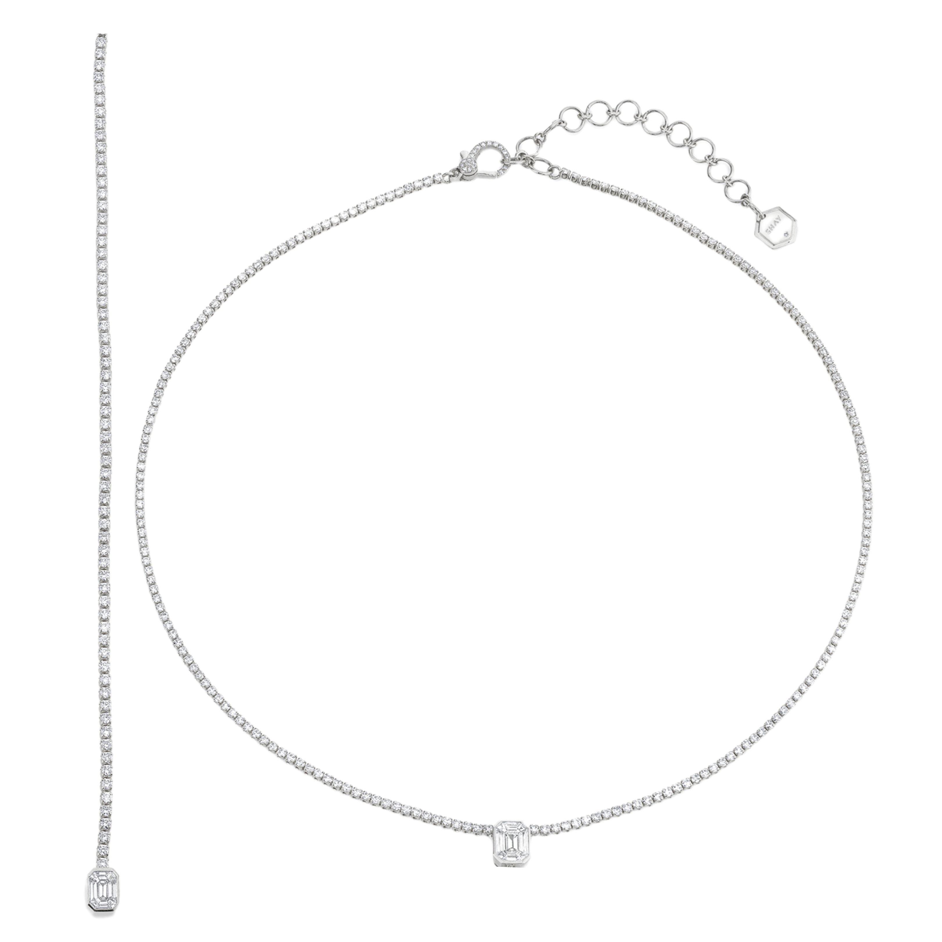 DIAMOND ILLUSION DROP NECKLACE