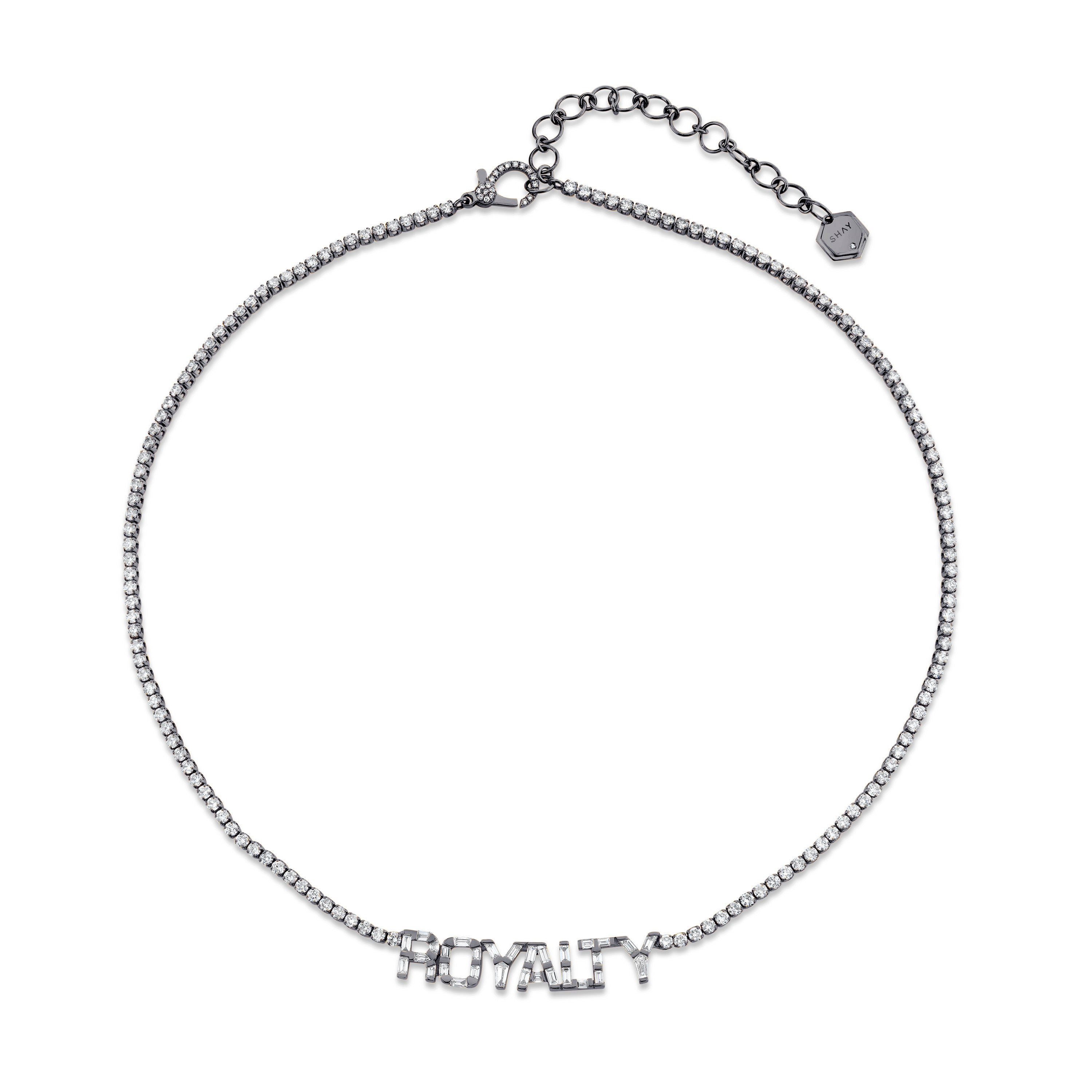 DIAMOND PERSONALIZED 7 THREAD NECKLACE