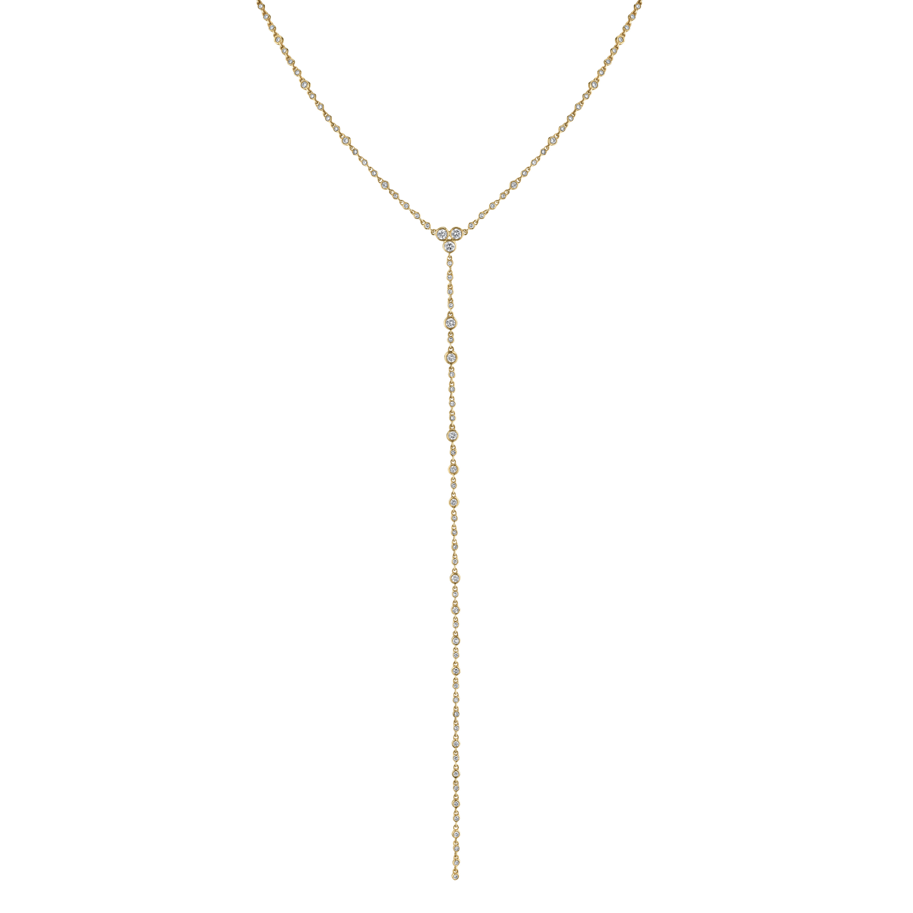 DIAMOND INFINITY Y NECKLACE