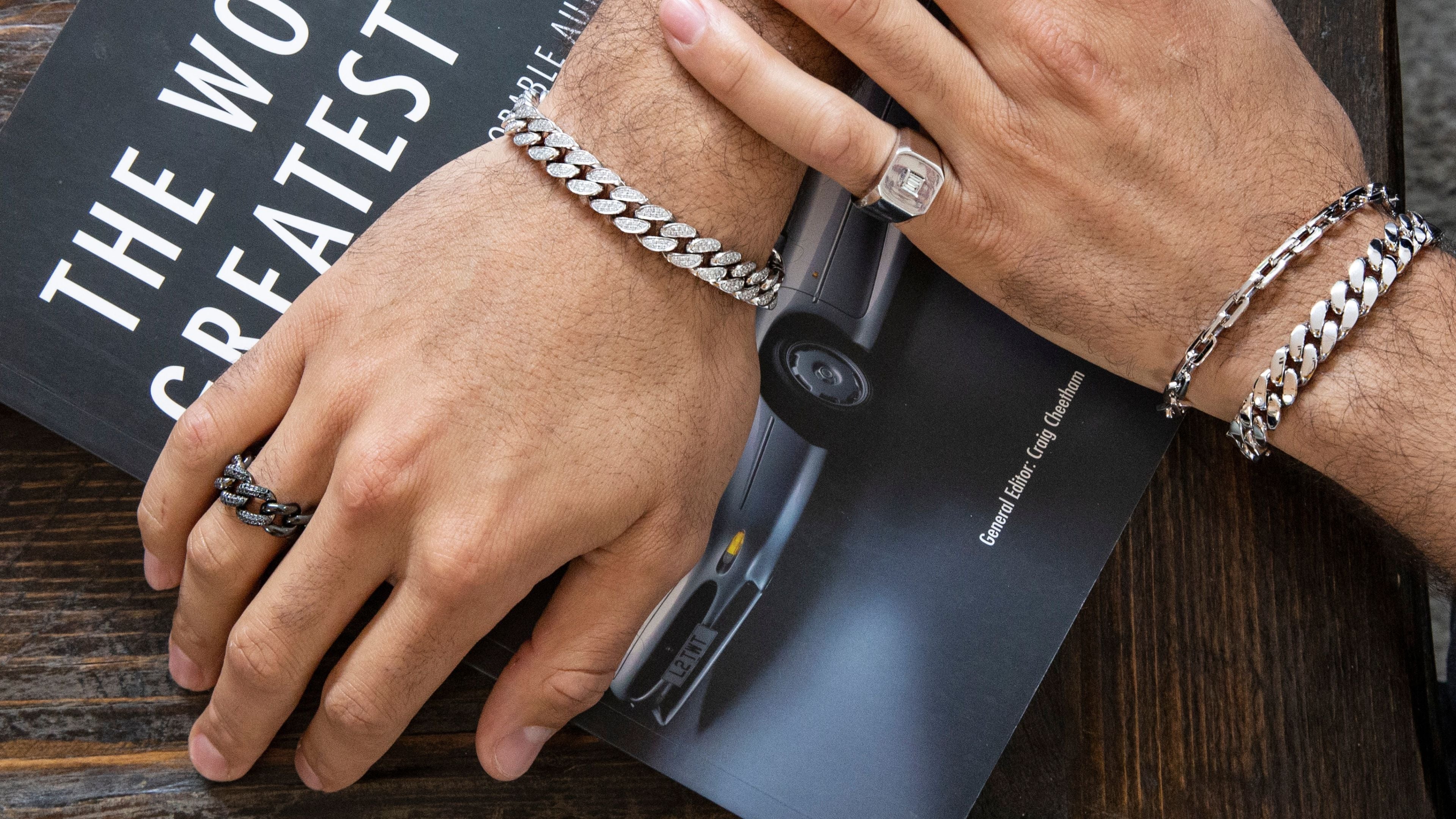 What his jewelry says about him