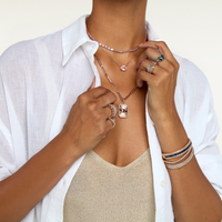 PINK QUARTZ OVAL GEM DROP NECKLACE