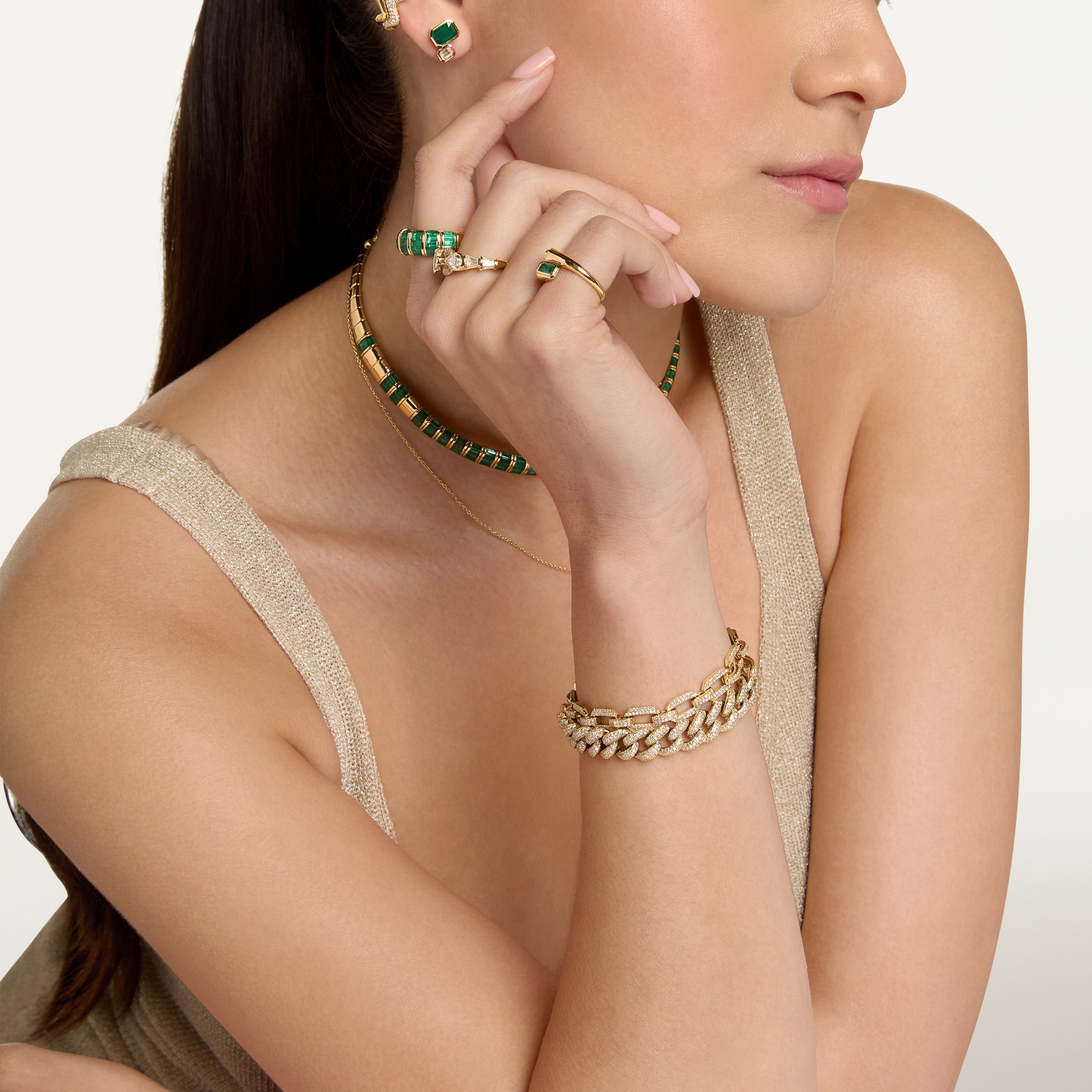 DIAMOND PAVE ESSENTIAL LINK BRACELET