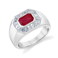 RUBY & DIAMOND CHAMPIONSHIP RING