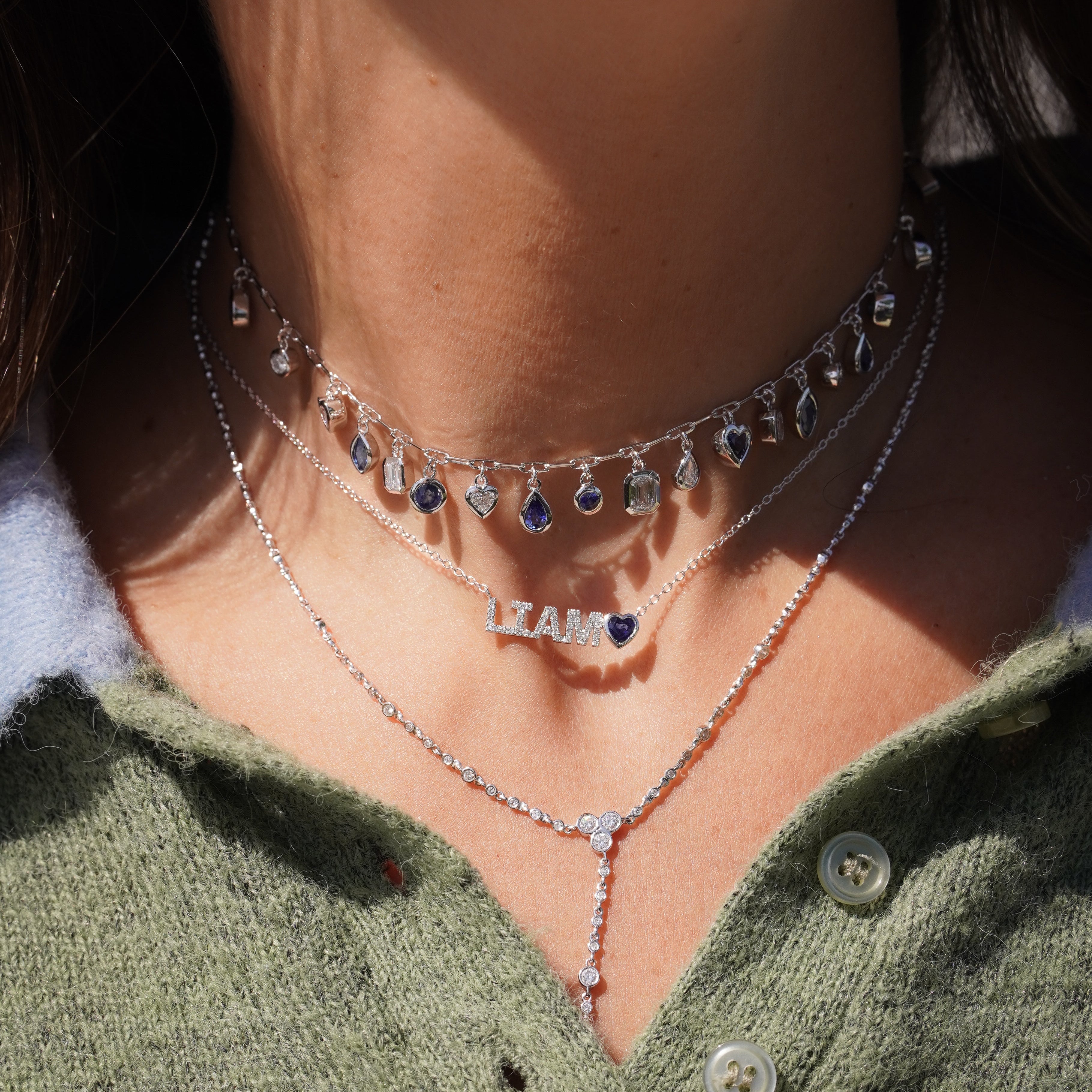 DIAMOND PERSONALIZED NECKLACE