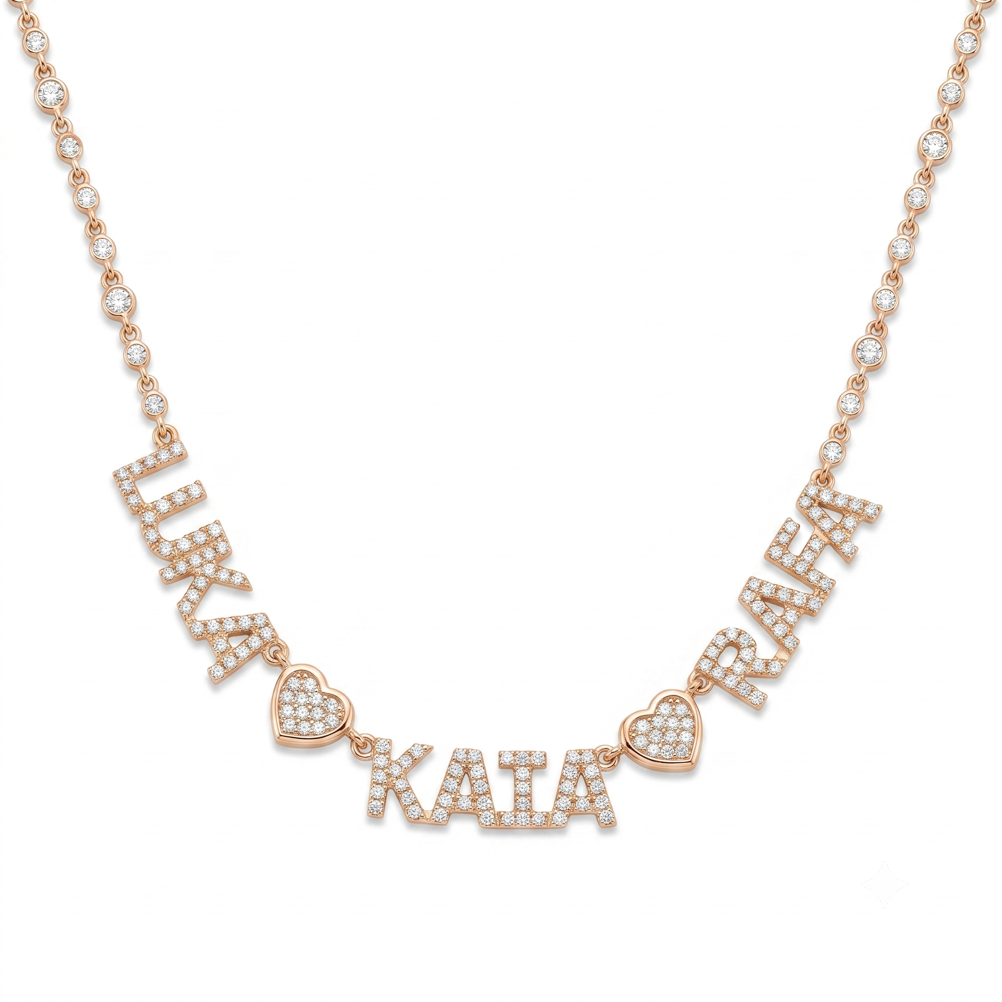 DIAMOND PERSONALIZED NECKLACE