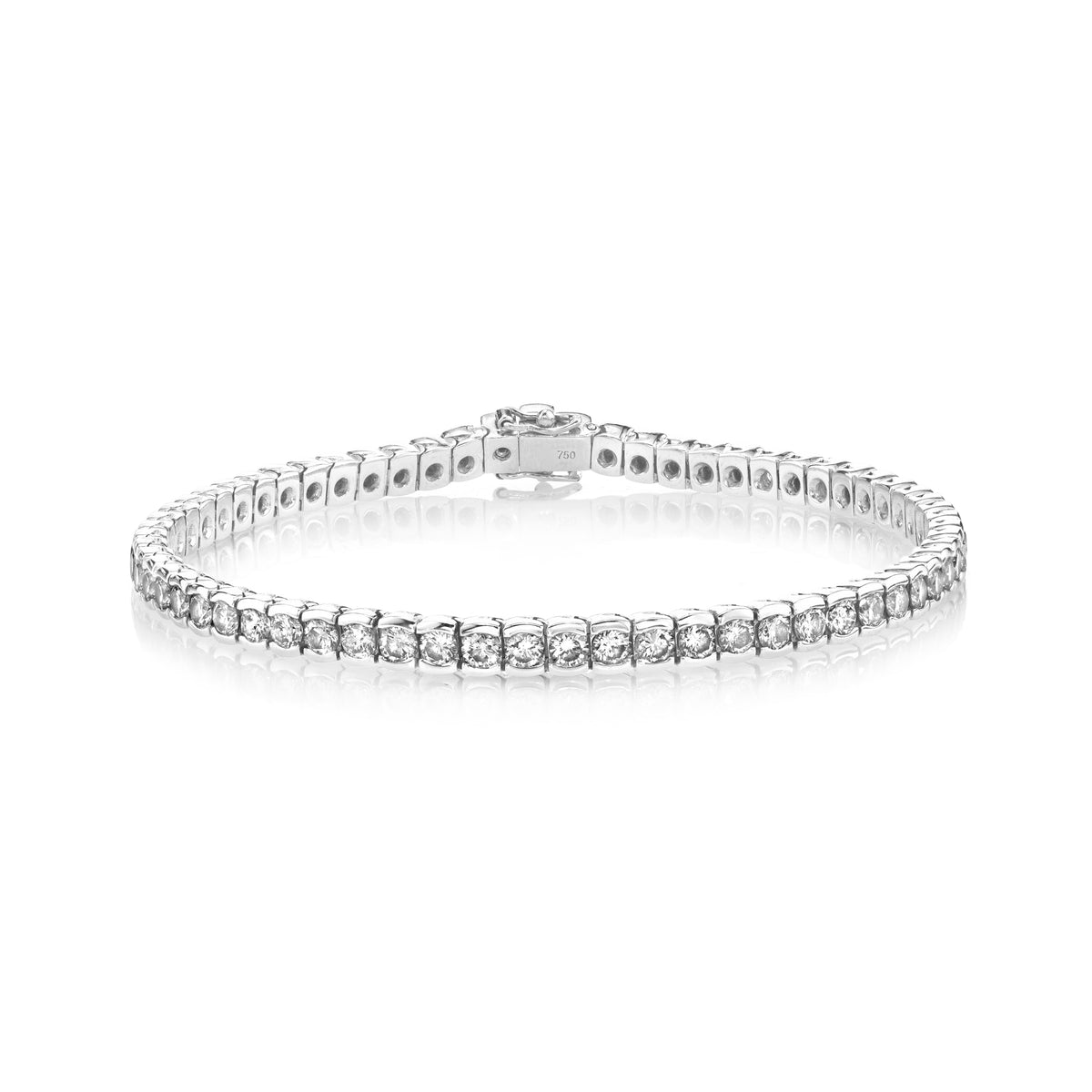 READY TO SHIP DIAMOND BEZEL TENNIS BRACELET