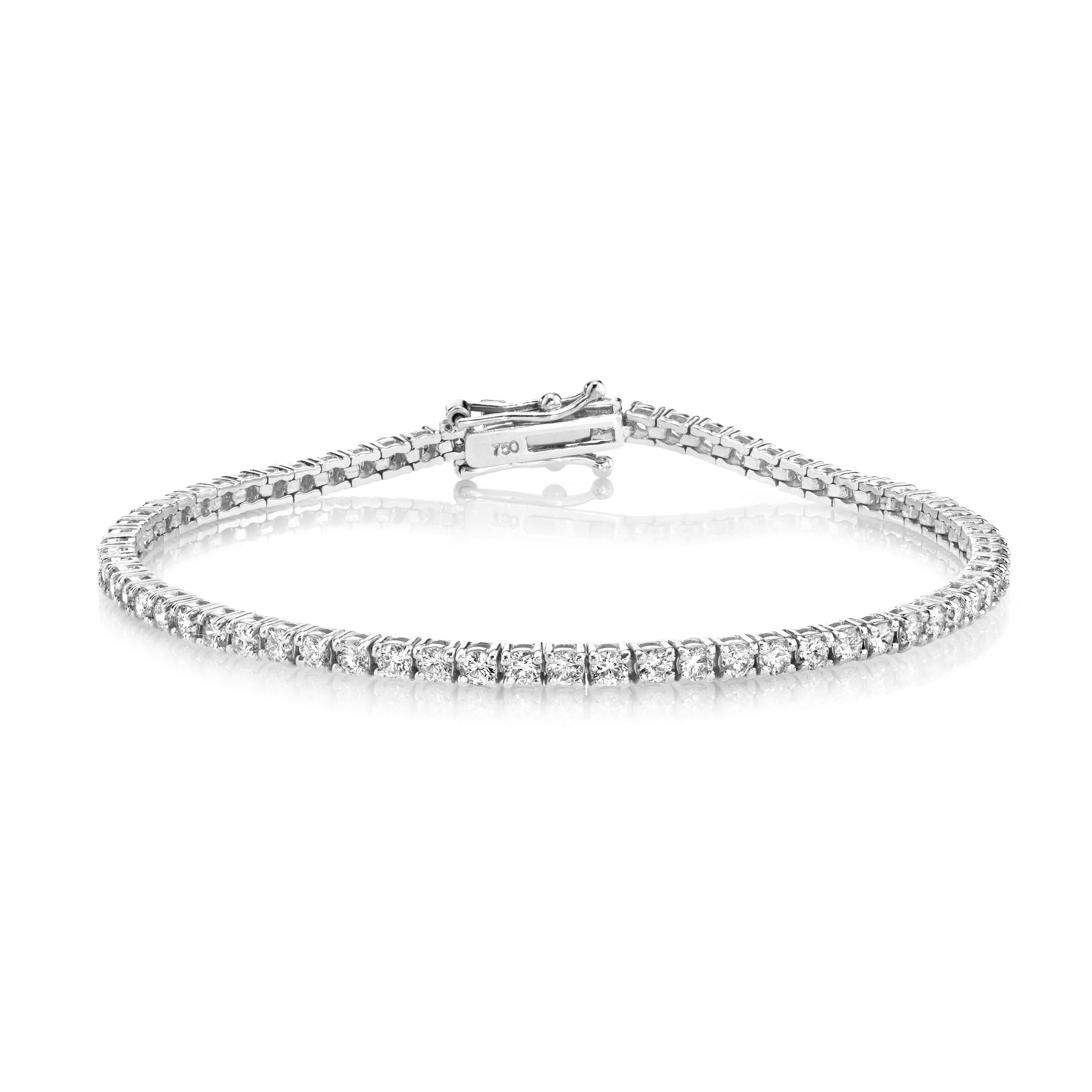 READY TO SHIP  DIAMOND TENNIS BRACELET PETITE