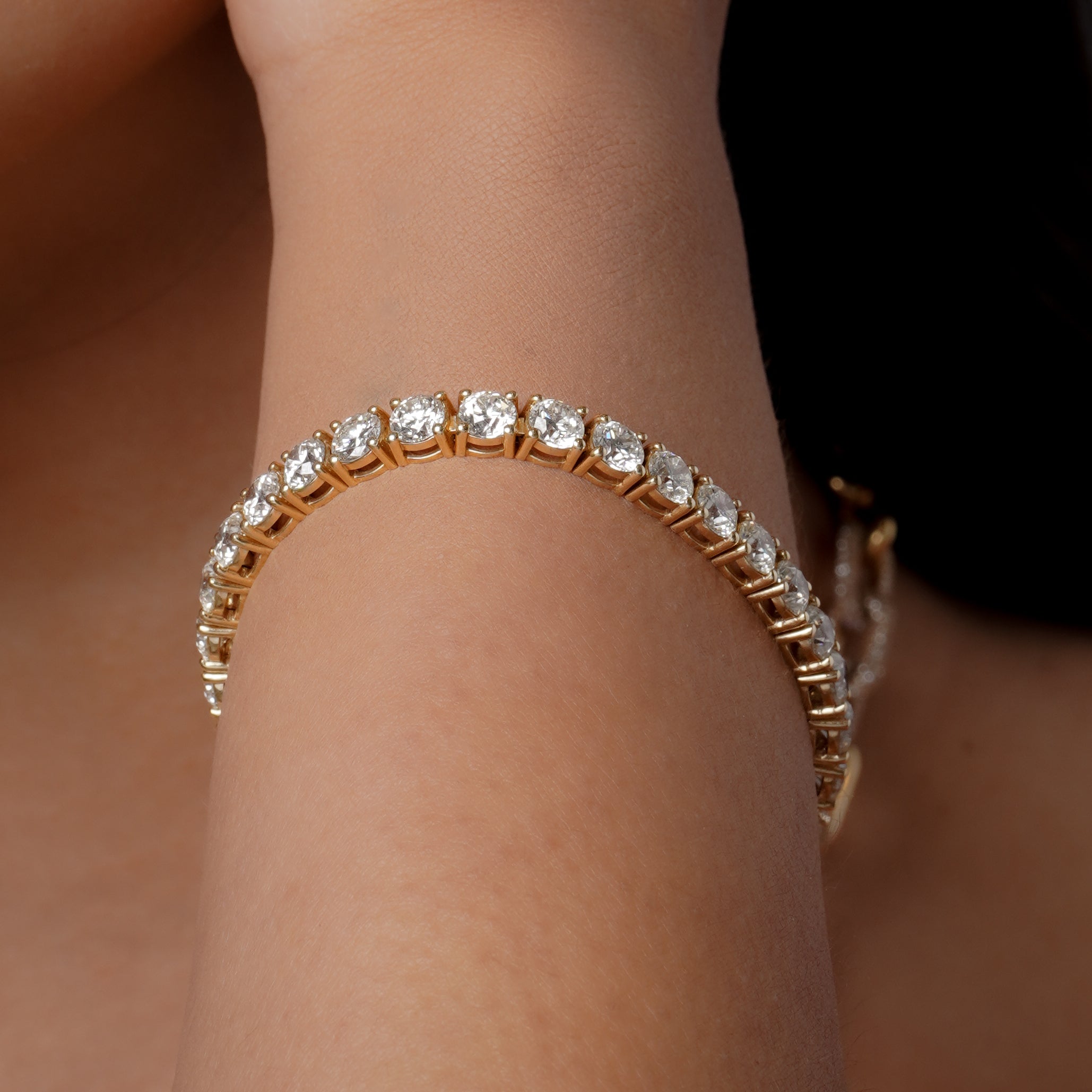 DIAMOND TENNIS BRACELET, 15cts