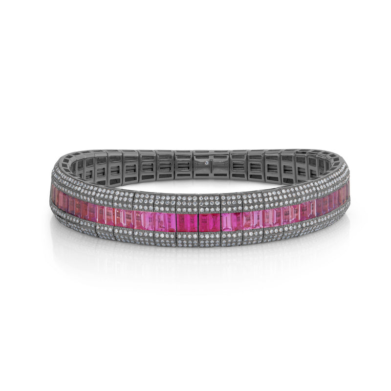 PASTEL & DIAMOND OMBRE STRETCH BRACELET