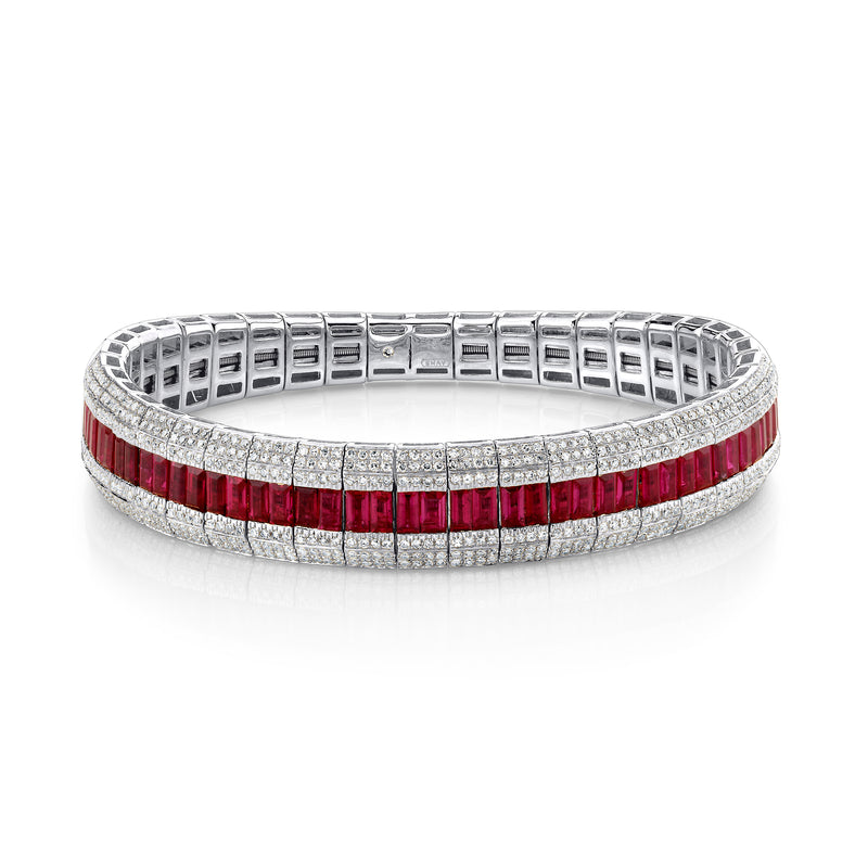 Ruby Stretchy Bracelets Ruby Stretchy Bracelets