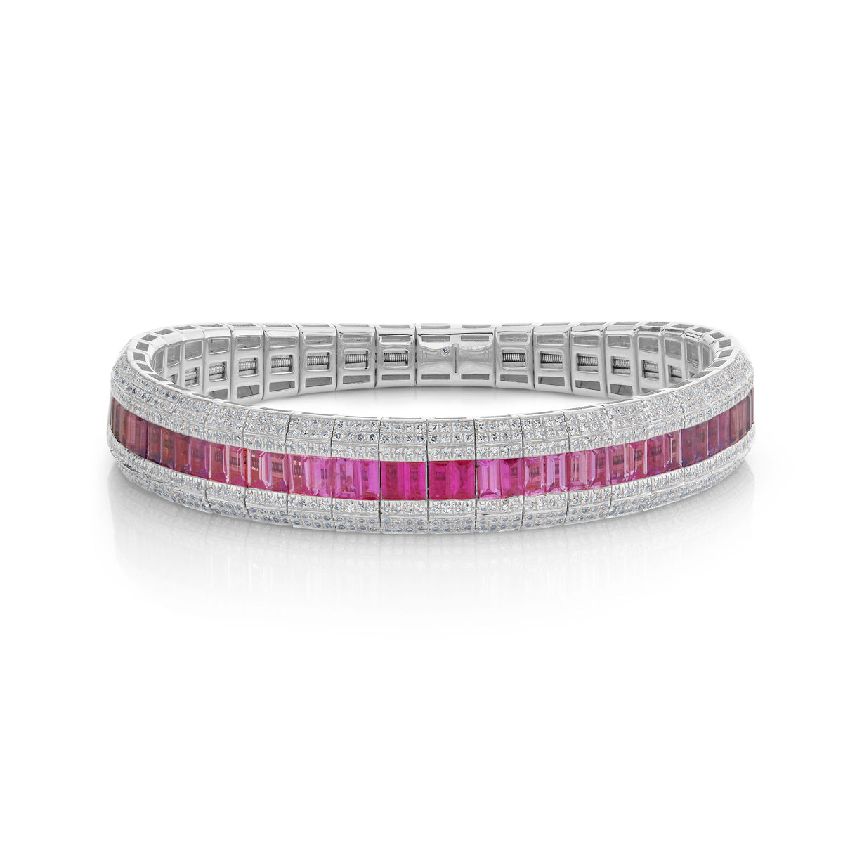 PASTEL & DIAMOND OMBRE STRETCH BRACELET