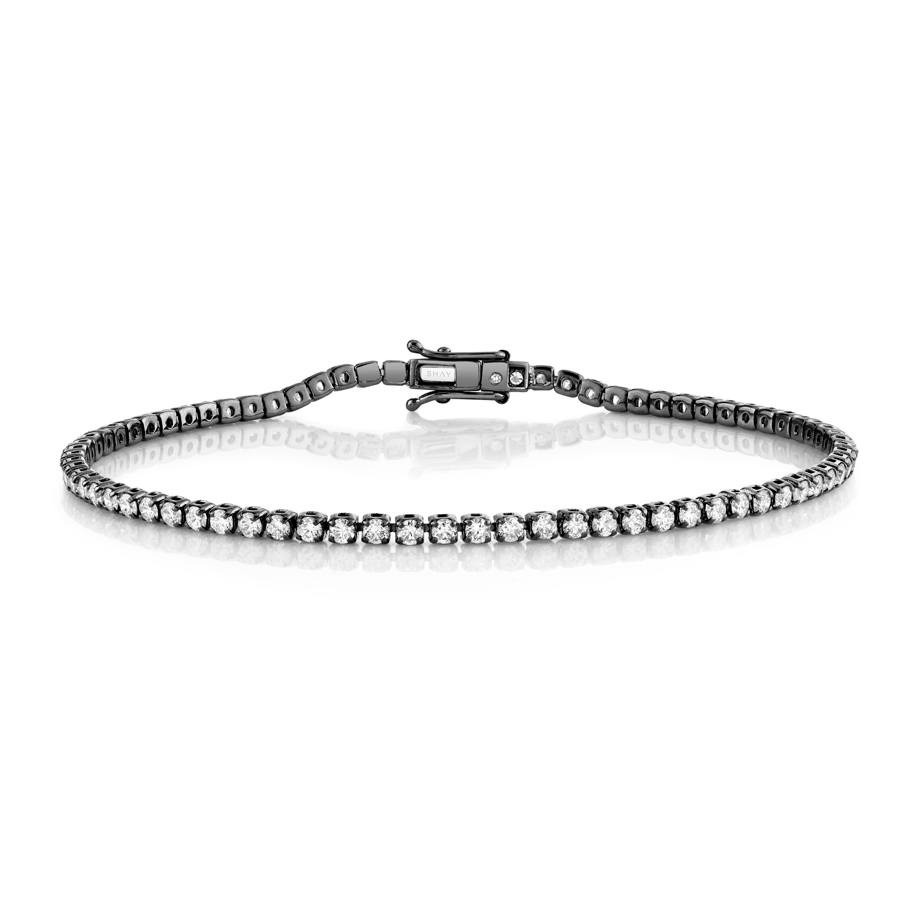 MEN'S DIAMOND SINGLE THREAD BRACELET
