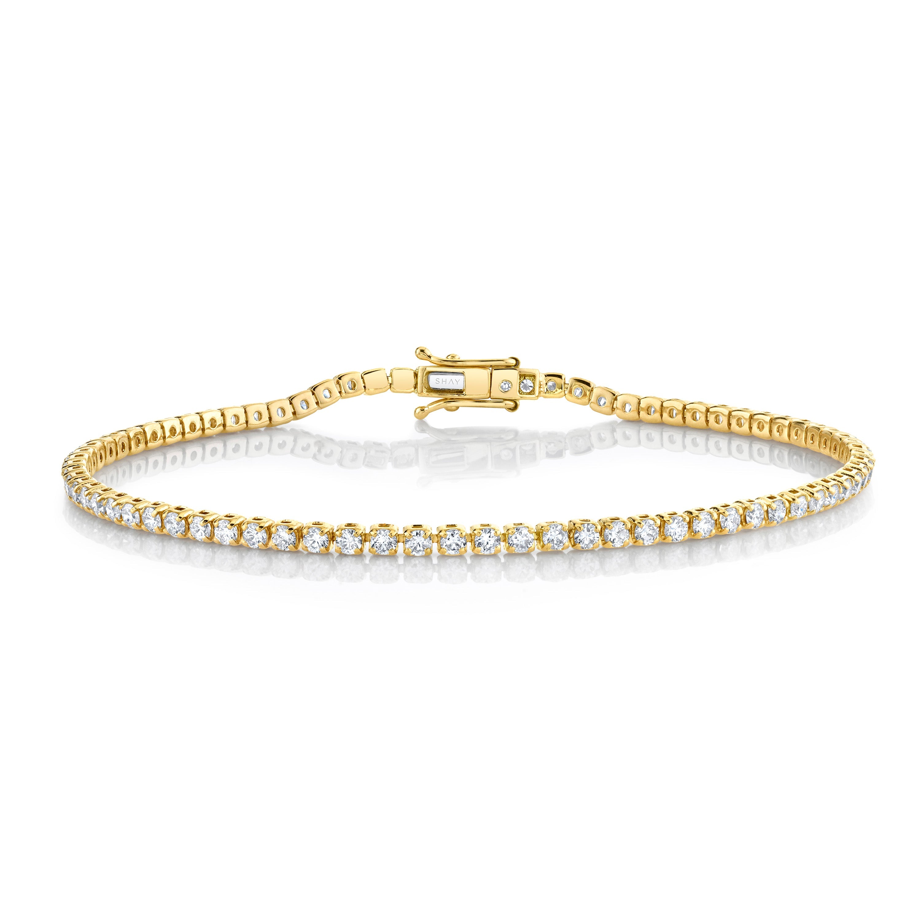 MEN'S DIAMOND SINGLE THREAD BRACELET