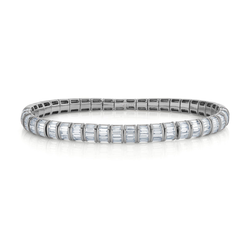 DIAMOND BAGUETTE STRETCH BRACELET