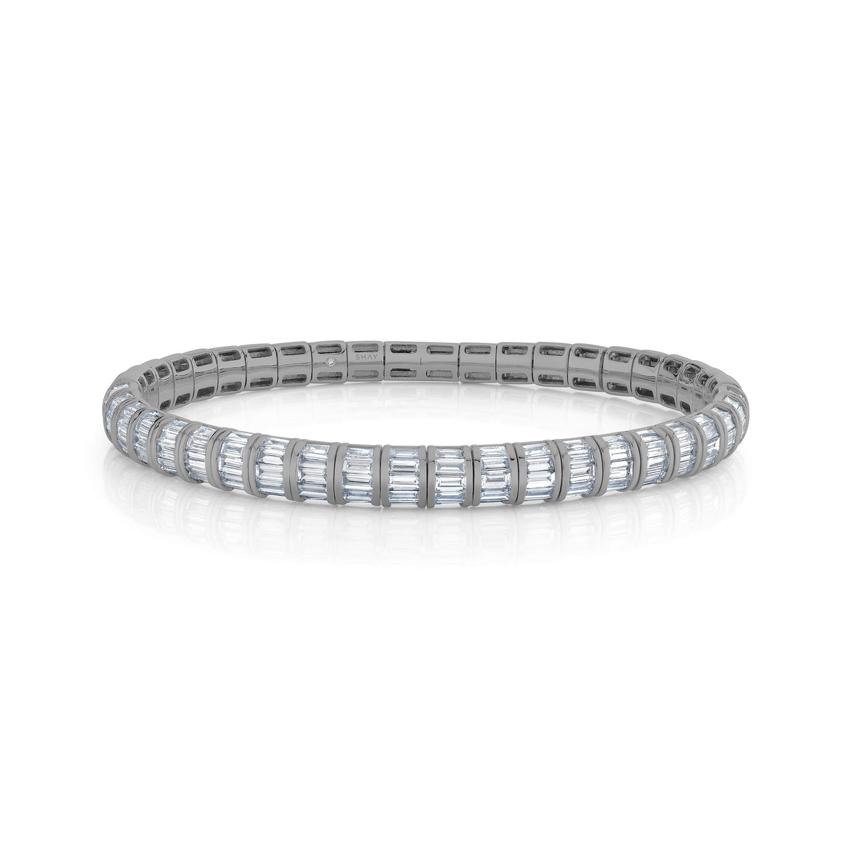 DIAMOND BAGUETTE STRETCH BRACELET