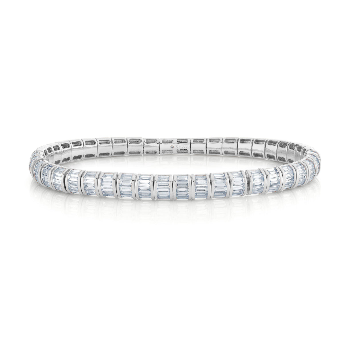 DIAMOND BAGUETTE STRETCH BRACELET