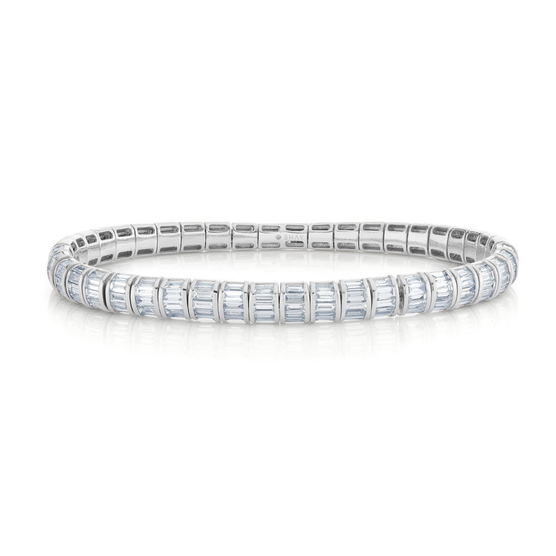 DIAMOND BAGUETTE STRETCH BRACELET