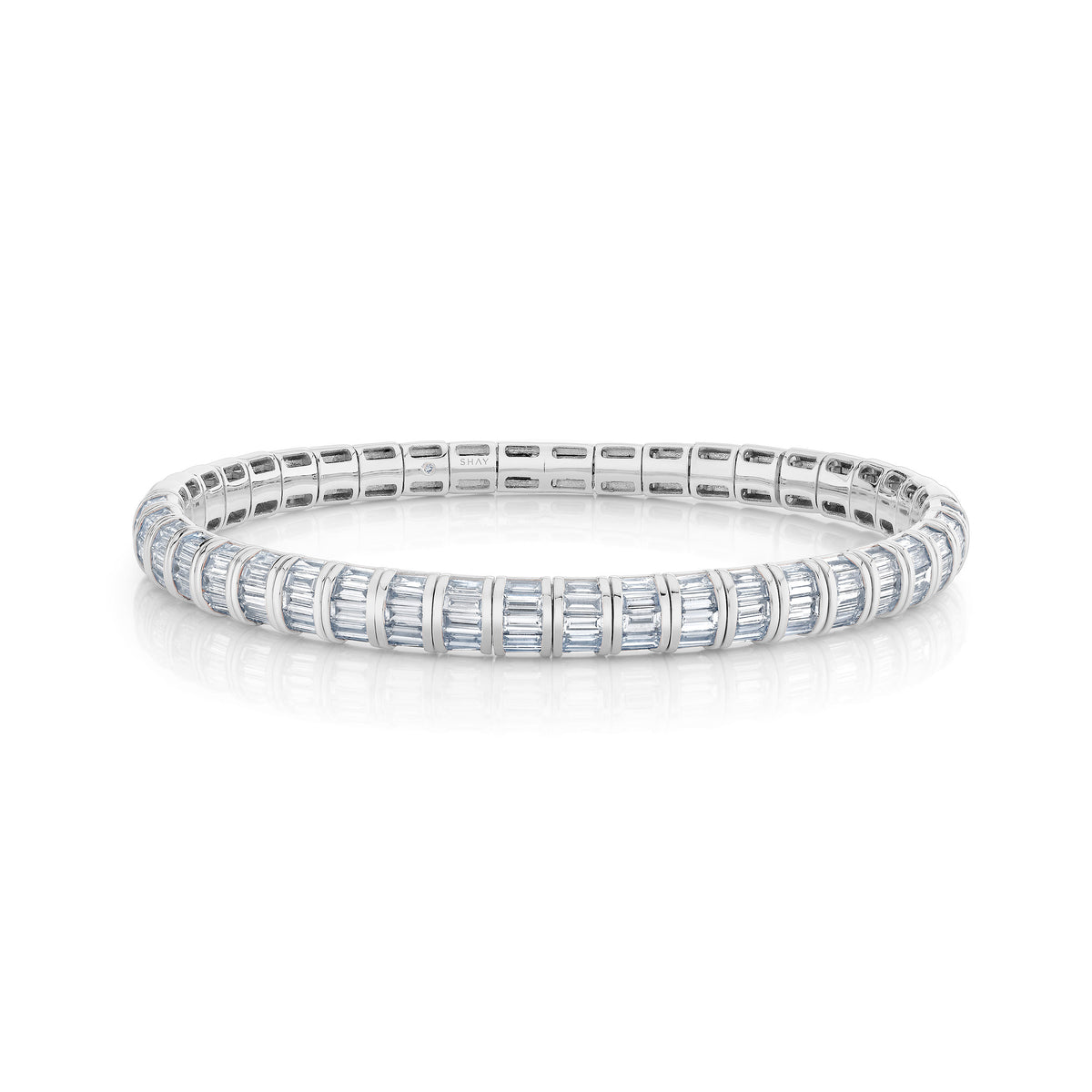 DIAMOND BAGUETTE STRETCH BRACELET