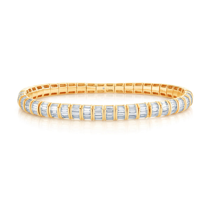 DIAMOND BAGUETTE STRETCH BRACELET