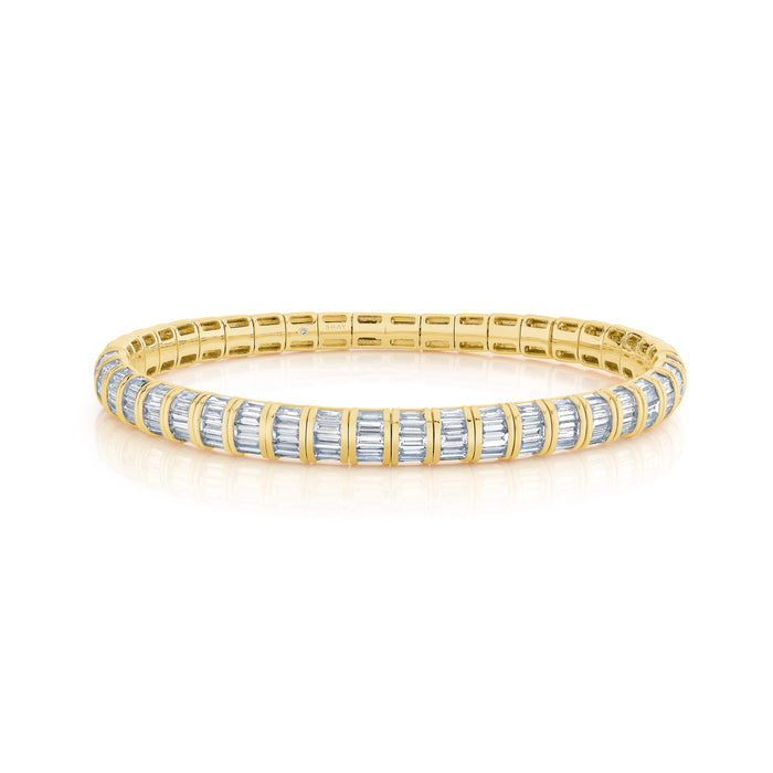 DIAMOND BAGUETTE STRETCH BRACELET