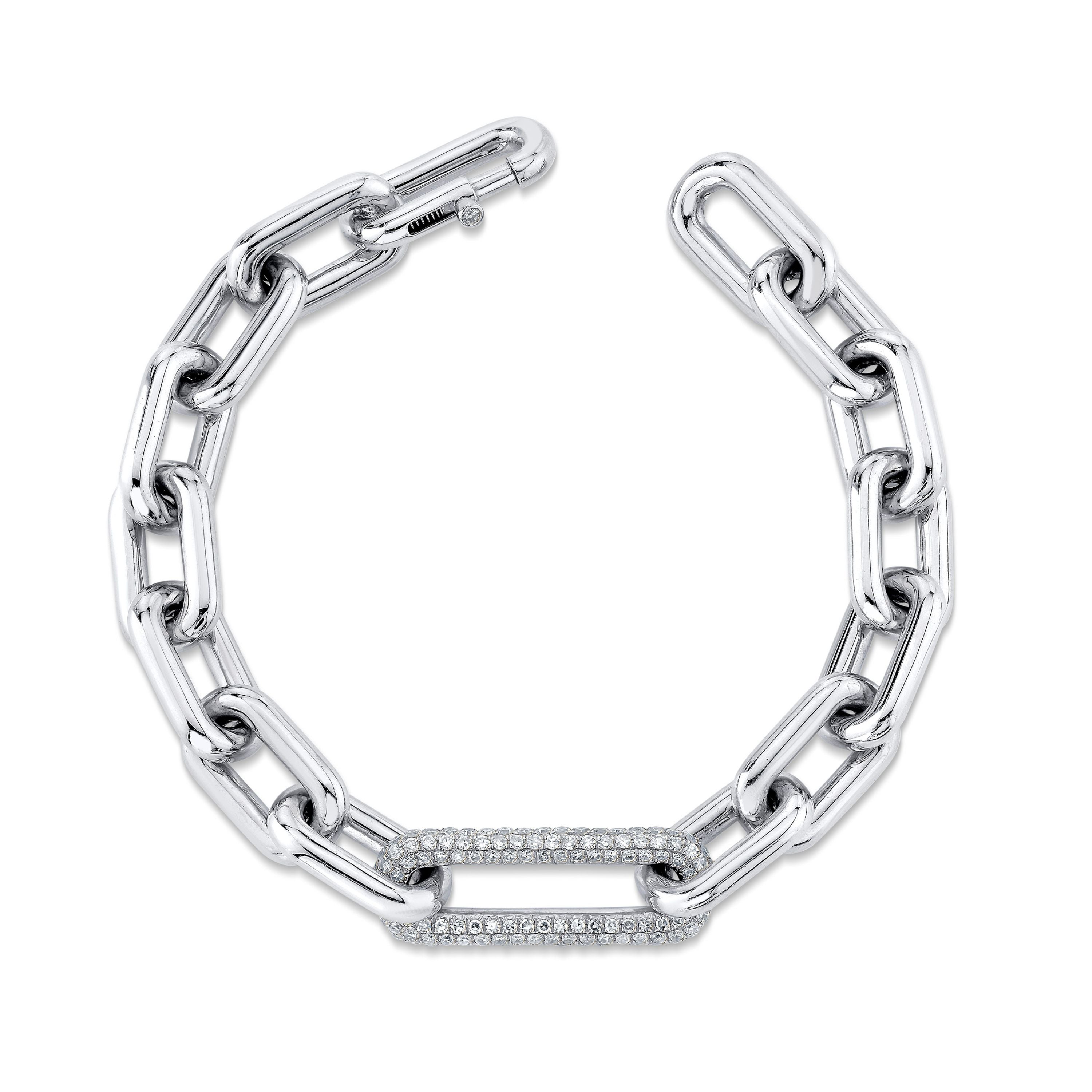 【GRAiL】Link Chain bracelet Women's Multi Link Chain Bracelet - 1mm - Silver - JAXXON