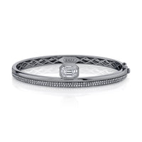 DIAMOND FLOATING BEZEL BANGLE