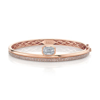 DIAMOND FLOATING BEZEL BANGLE
