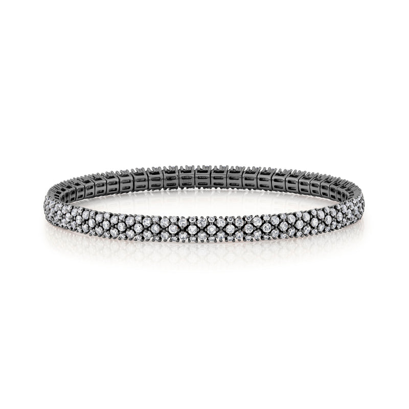 DIAMOND MESH STRETCH BRACELET, 5MM
