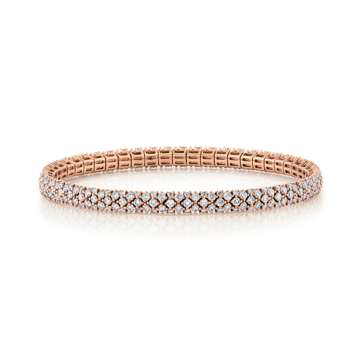 DIAMOND MESH STRETCH BRACELET, 5MM